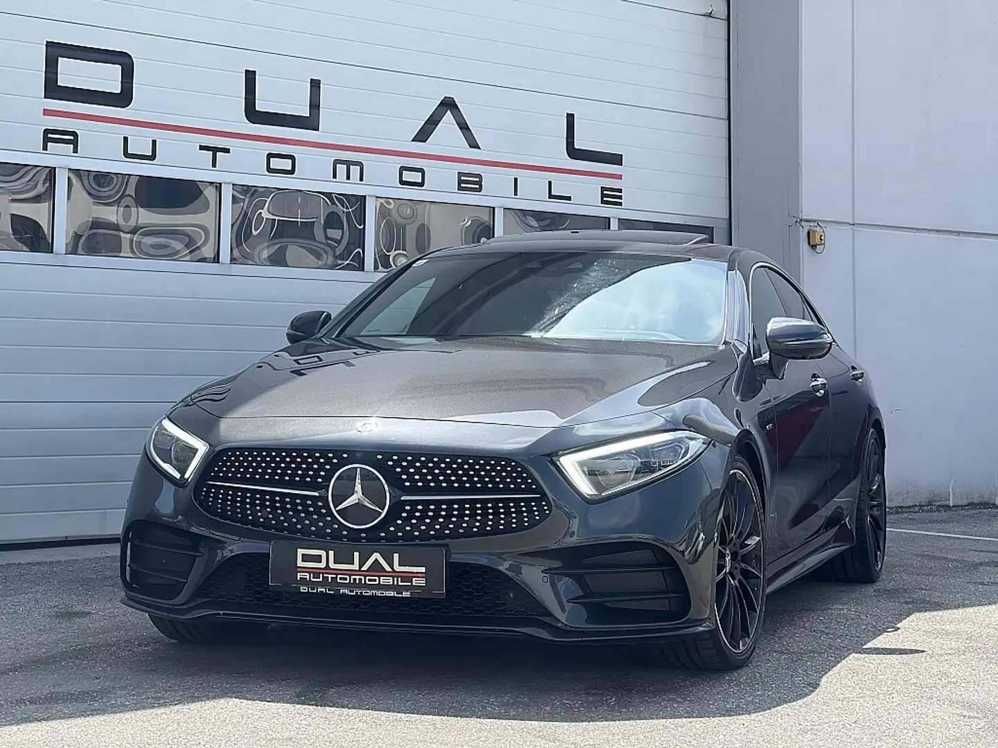 Mercedes-Benz CLS 400 d 4MATIC Aut./AMG-LINE/HEAD-UP/LUFT/ACC/SHD/BUR... Gris - 1