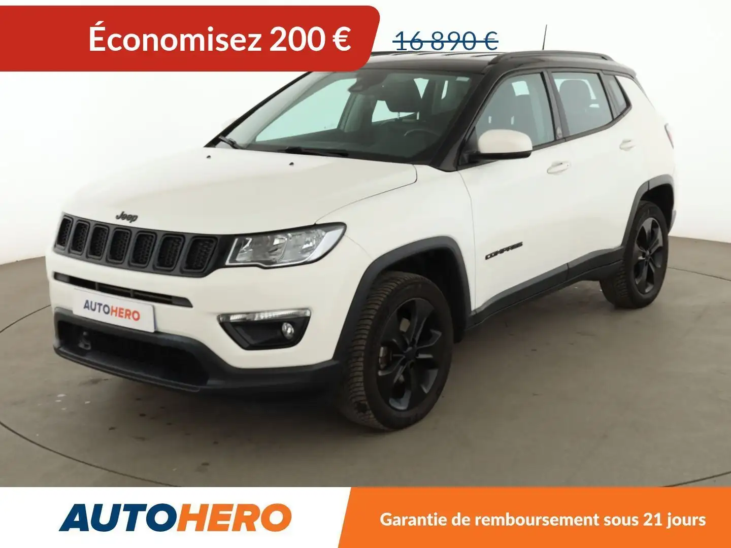 Jeep Compass 2.0 MJet Brooklyn Edition 4WD Auto 9 Blanc - 1