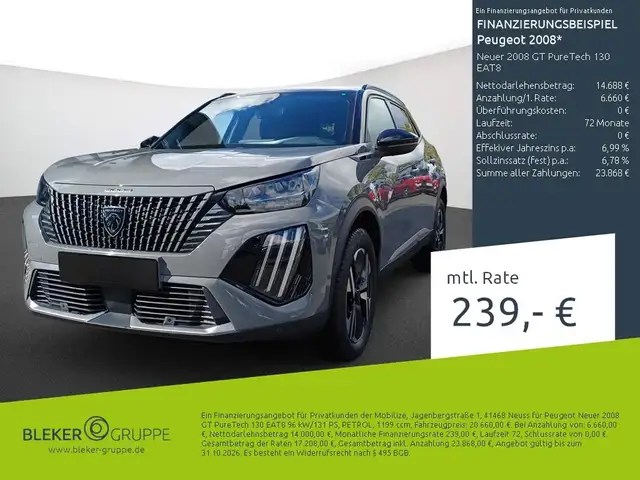 2024 Peugeot 2008 in Grey for sale