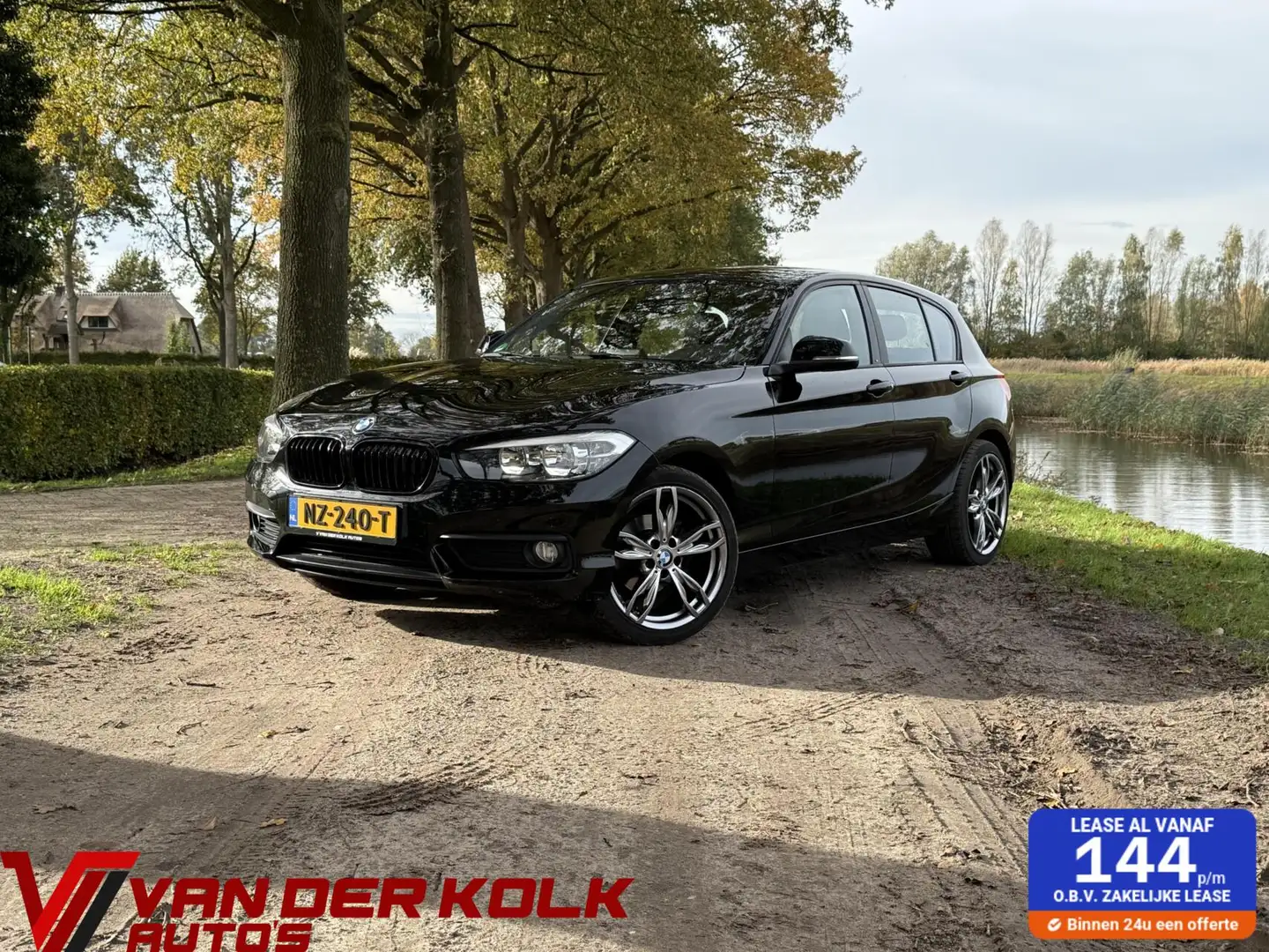BMW 116 1-serie 116i Executive LED Navi Cruise Climate Fekete - 1
