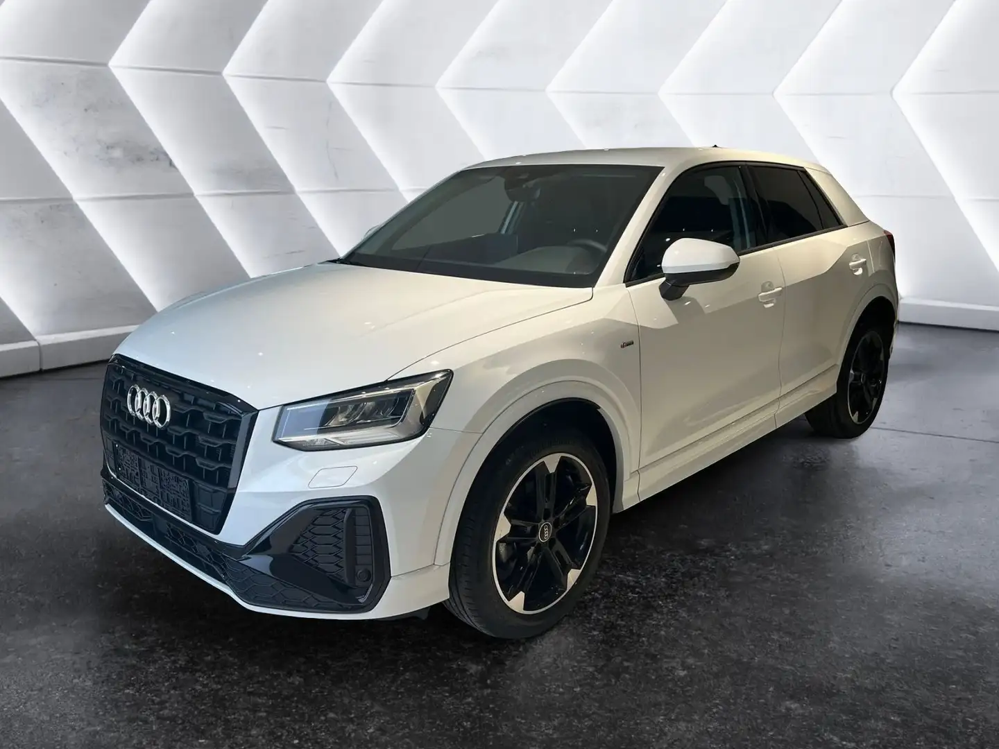 Audi Q2 Q2 30 2.0 tdi S line edition Blanc - 1