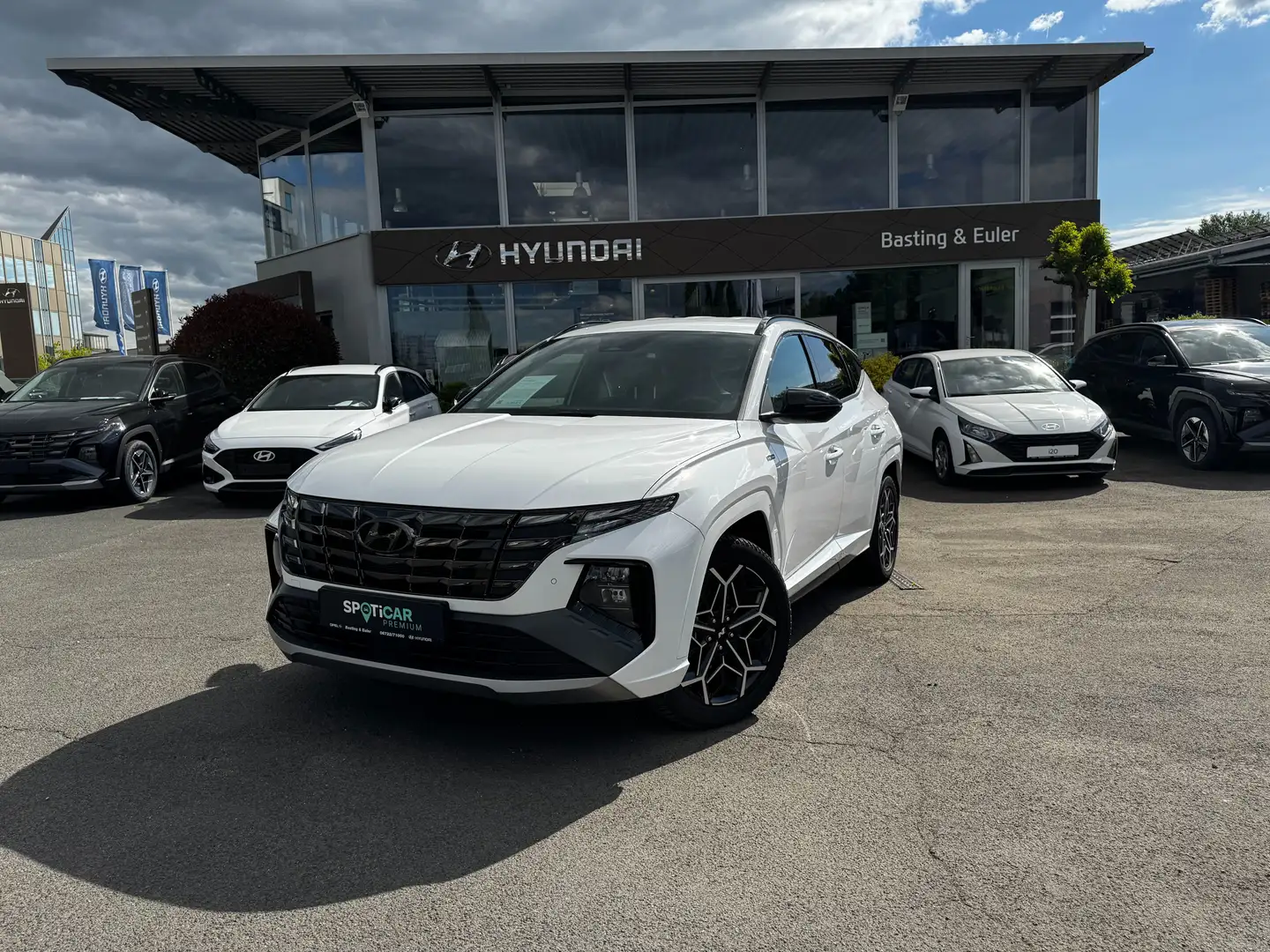 Hyundai TUCSON TUCSON 1.6 T-GDi Plug-in-Hybrid 4WD N Line Weiß - 1