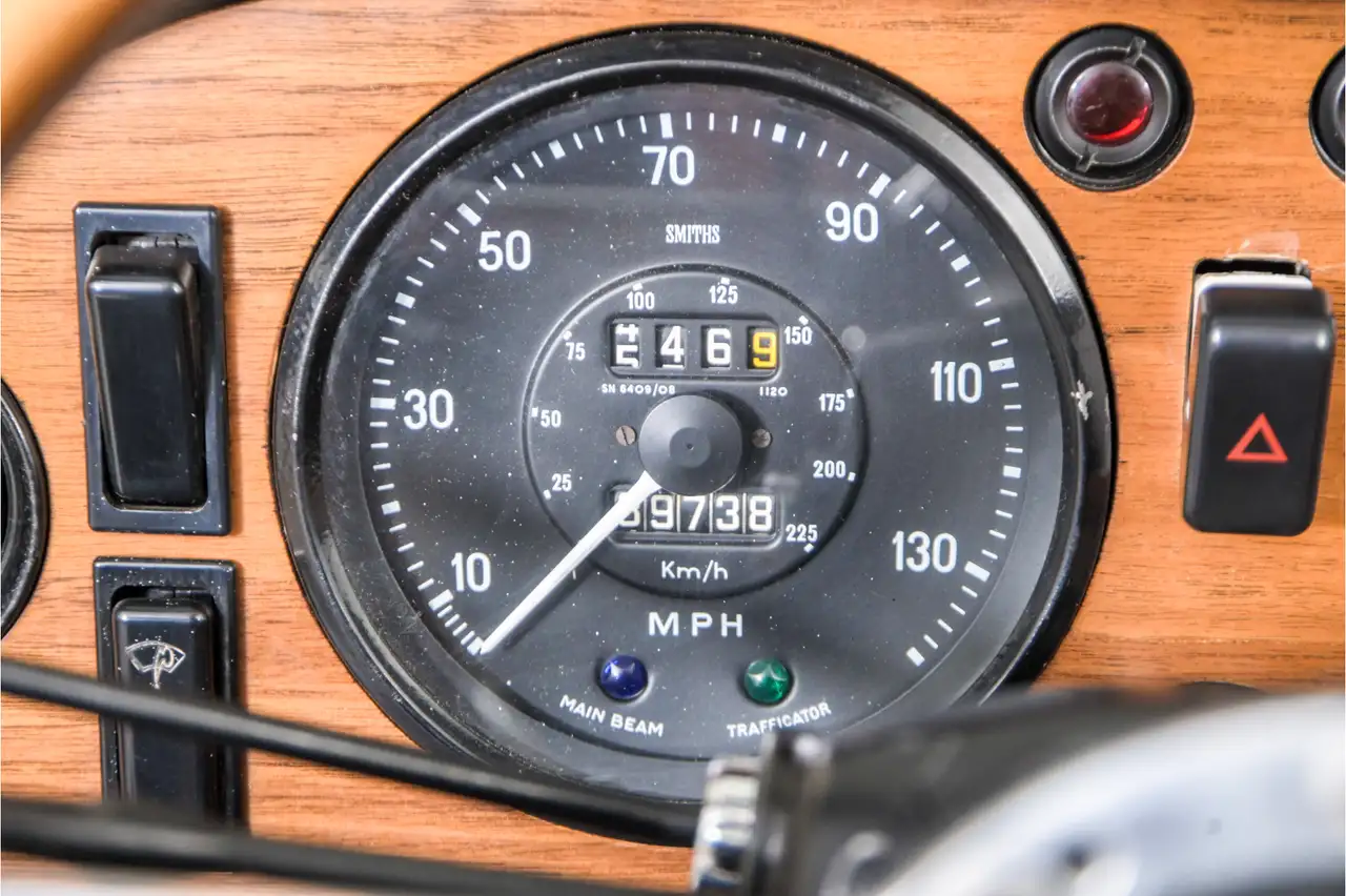Triumph TR5 TR250 overdrive spaakwielen, foto 12