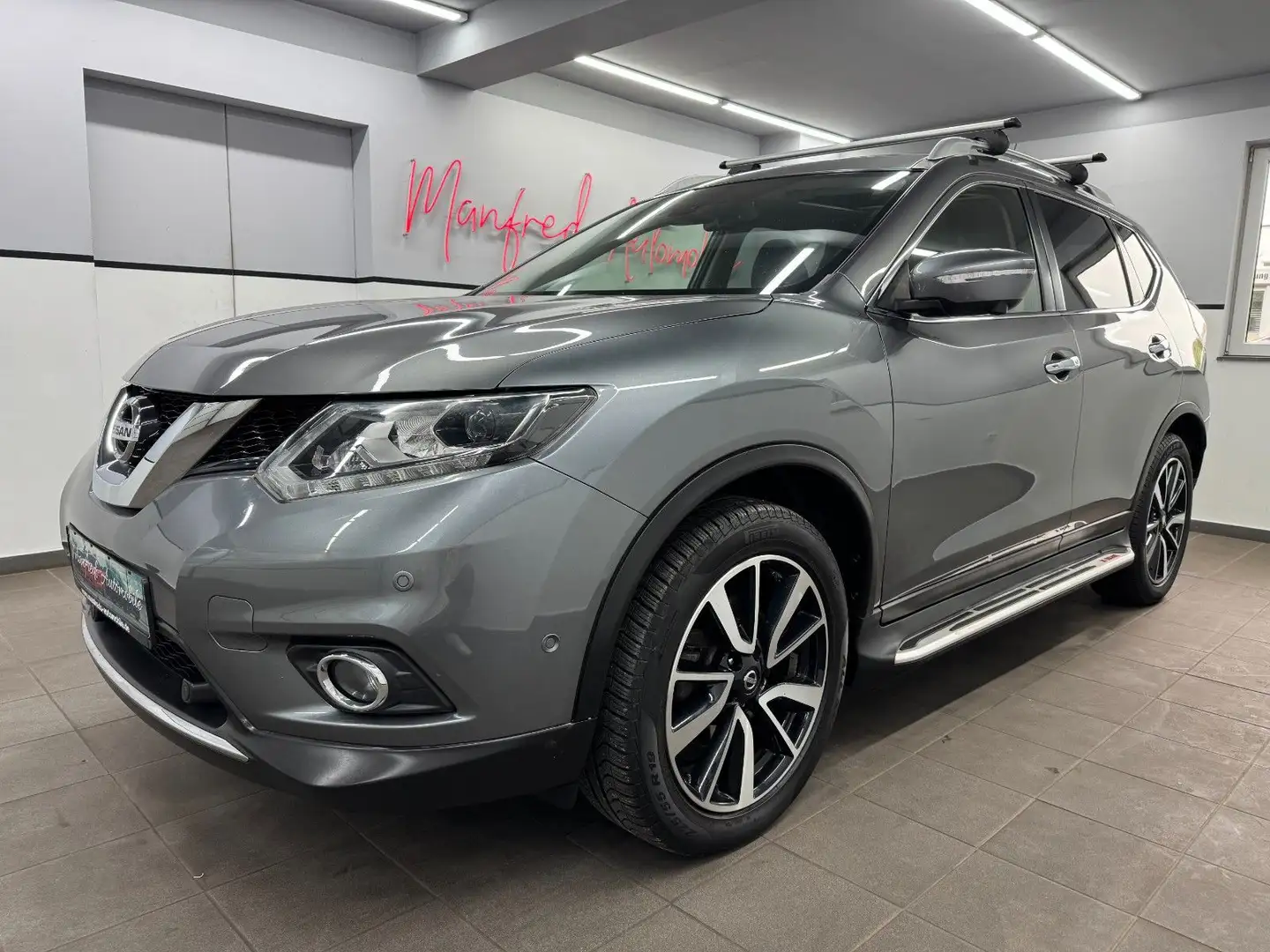 Nissan X-Trail 1.6/7.Sitze/Panorama/360°Kam/Sitzhz/Navi Gris - 1