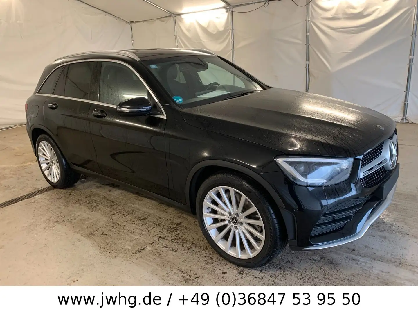 Mercedes-Benz GLC 220 4M 2x AMG Line Multibeam HeadUp FahrAss+ Schwarz - 2