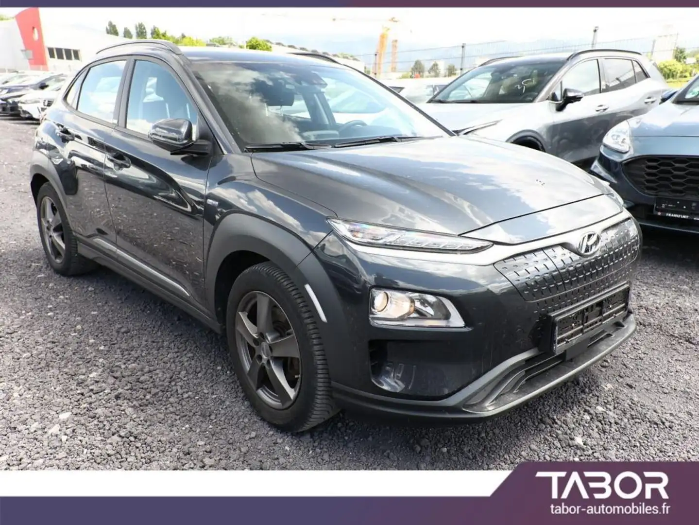 Hyundai KONA Elektro 64kWh Trend ACC radars Cam Gris - 2
