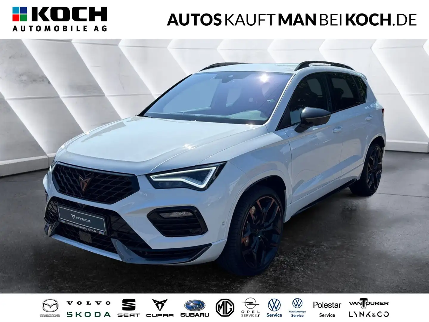 CUPRA Ateca Edition 2.0 TSI DSG 4Drive Sportpaket Navi Weiß - 1