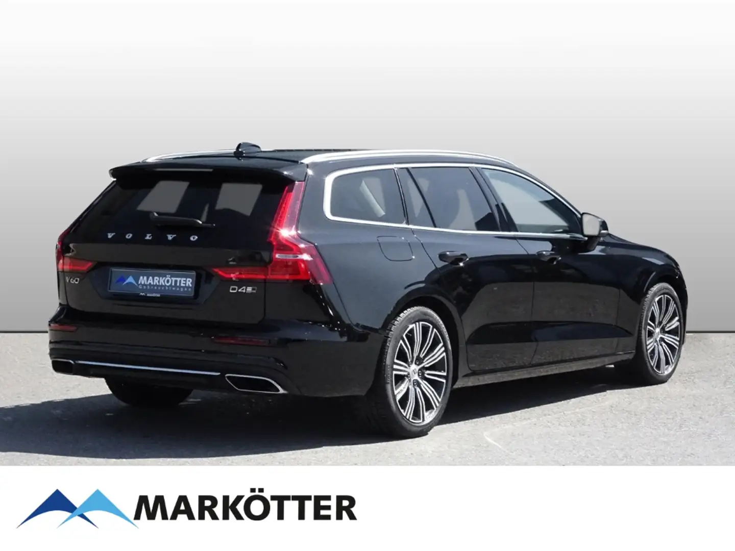 Volvo V60 D4 Inscription/AWD/LED/Cam/Navi/SHZ Noir - 2