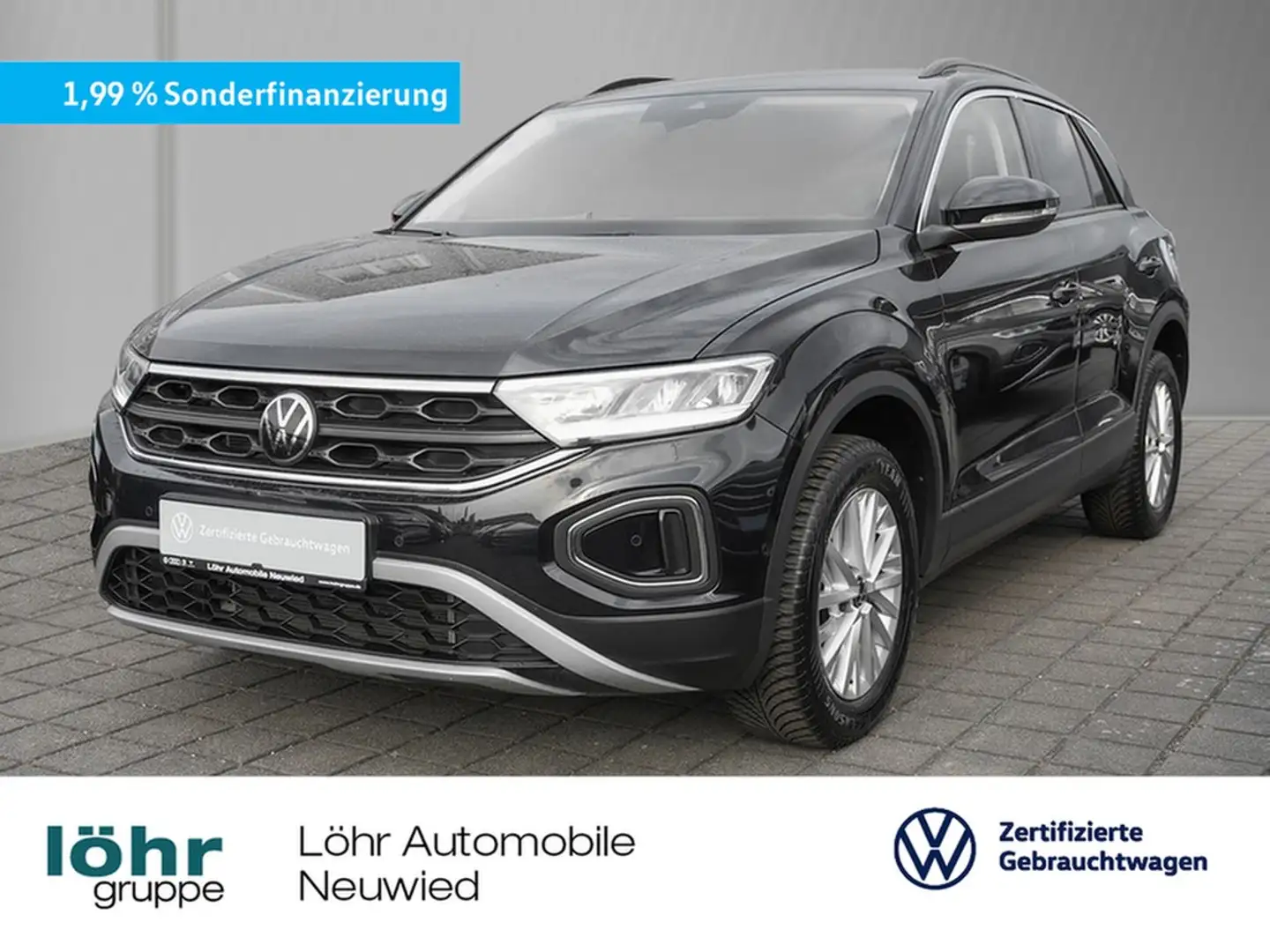 Volkswagen T-Roc 1.0 TSI LIFE /Navi/LED/Park-Assist/APP/DAB Noir - 1