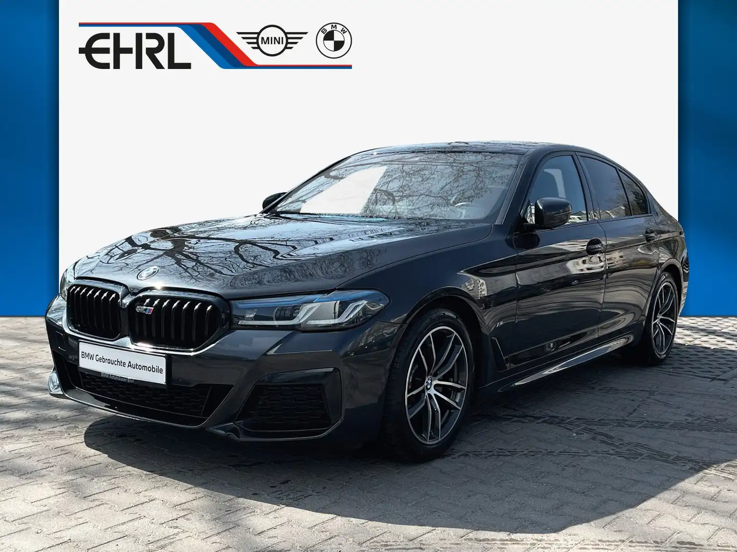 BMW 520 d Lim. M SPORT GSD HUD PA SITZBELÜF. LEDER Gris - 1