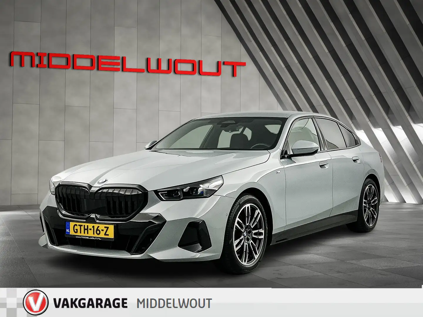 BMW 520 5-serie 520d M-Sport High Exe. Adapt.Cruise/Camera Grau - 1