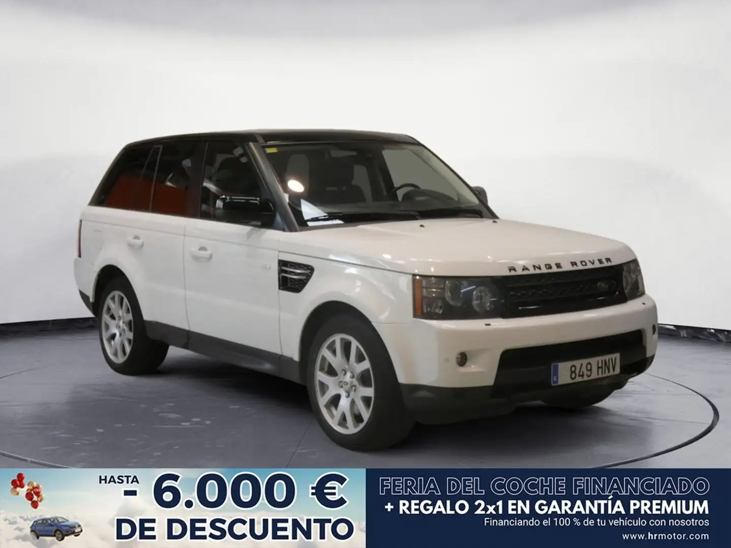 Land Rover Range Rover Sport 3.0TDV6 S Aut. Blanco - 1
