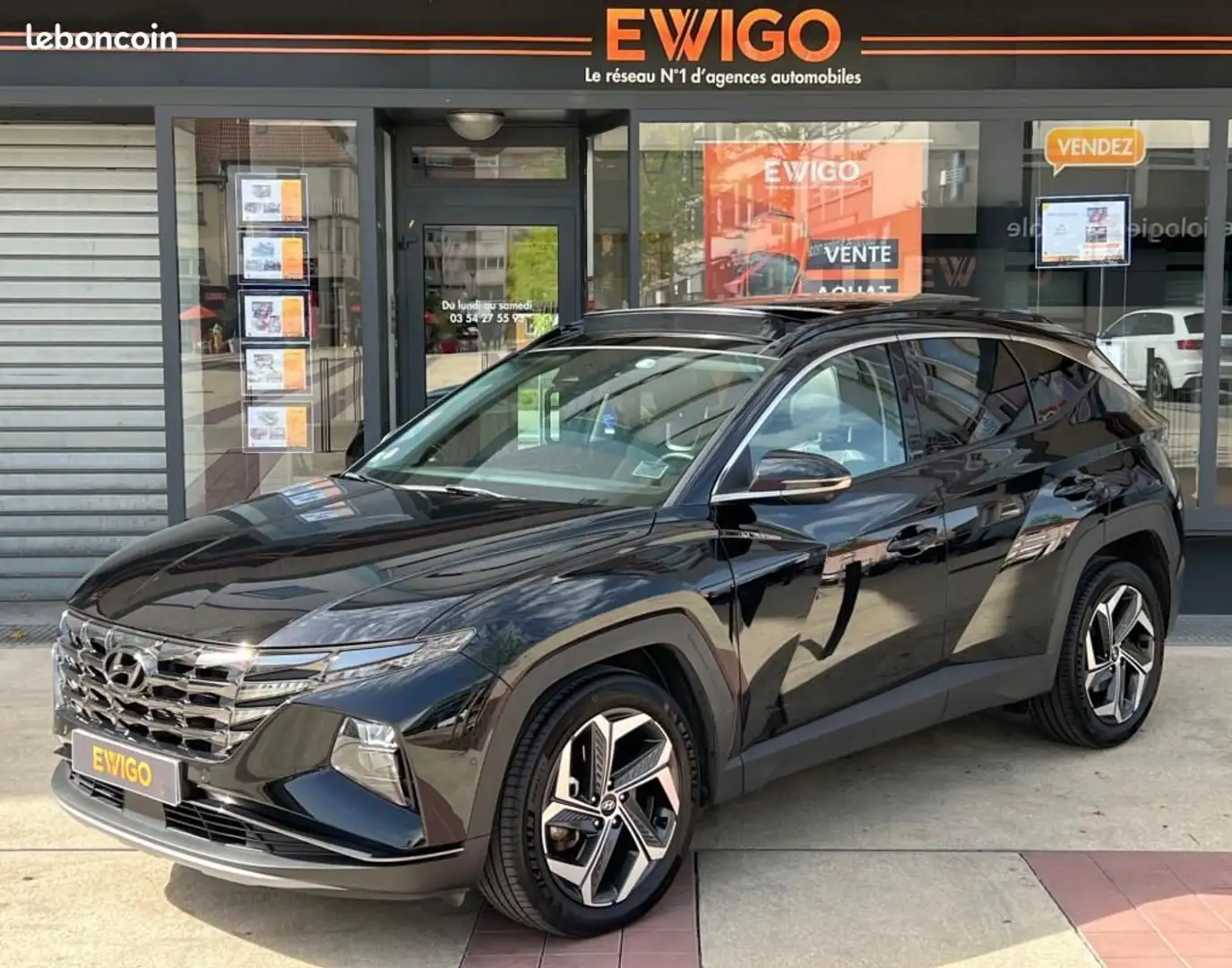 Hyundai TUCSON 1.6 T-GDI 230ch HEV HYBRID EXECUTIVE 2WD BVA -1ÈRE Noir - 1