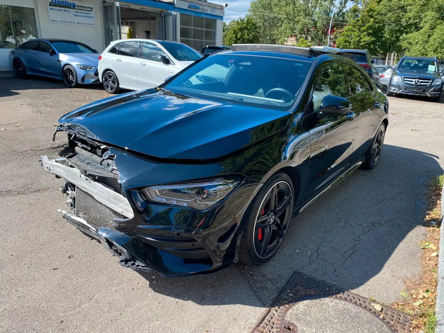 Mercedes-Benz CLA 35 AMG 4M/Premium+/Pano/Night/Aero/Distr/HuD Schwarz - 1