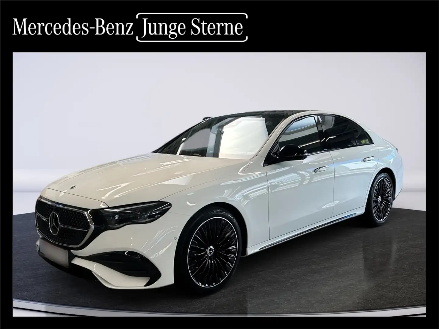 Mercedes-Benz E 450 d 4MATIC Weiß - 1