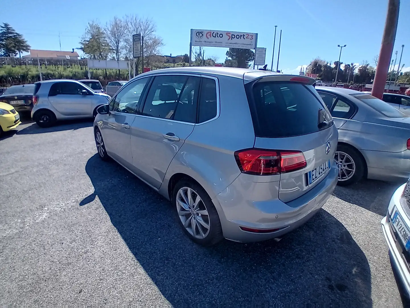 Volkswagen Golf Sportsvan Golf VII Sportsvan 1.6 tdi Highline 110cv dsg Grigio - 2