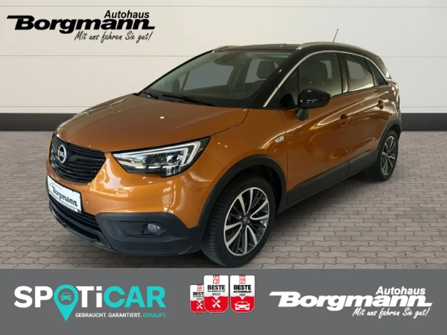Opel Crossland X Ultimate 1.2 - Rückfahrkamera - Carplay - Navi Orange - 1