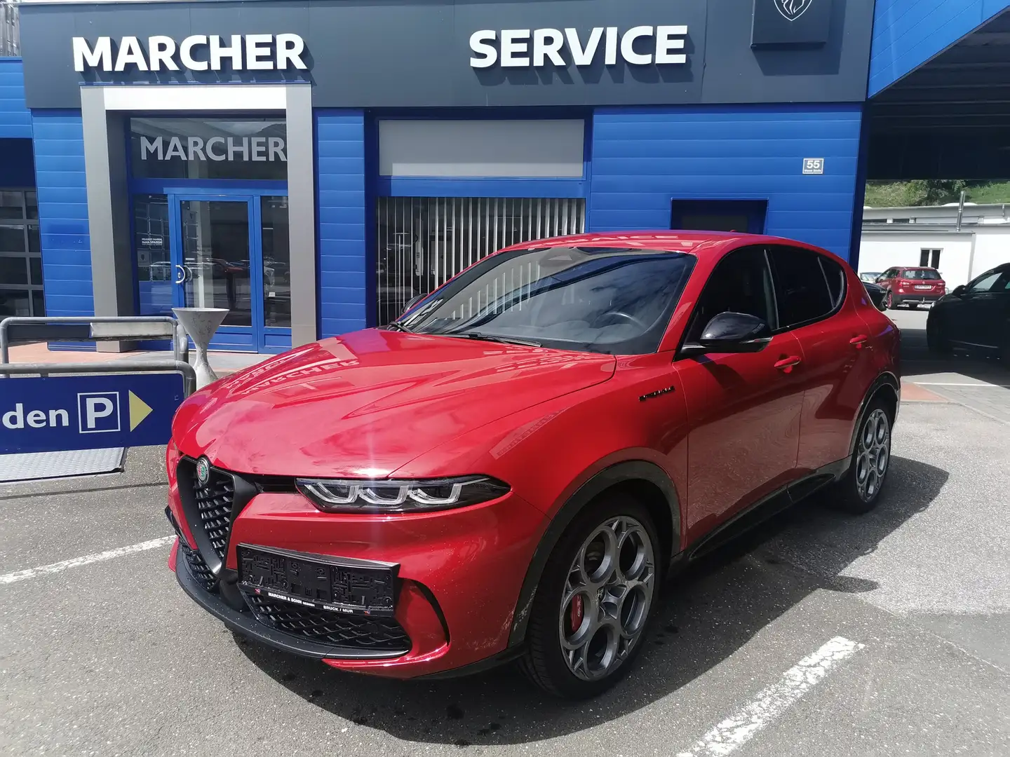 Alfa Romeo Tonale Tonale Edizione Speciale 1.5 T4 48V MHEV Rot - 1