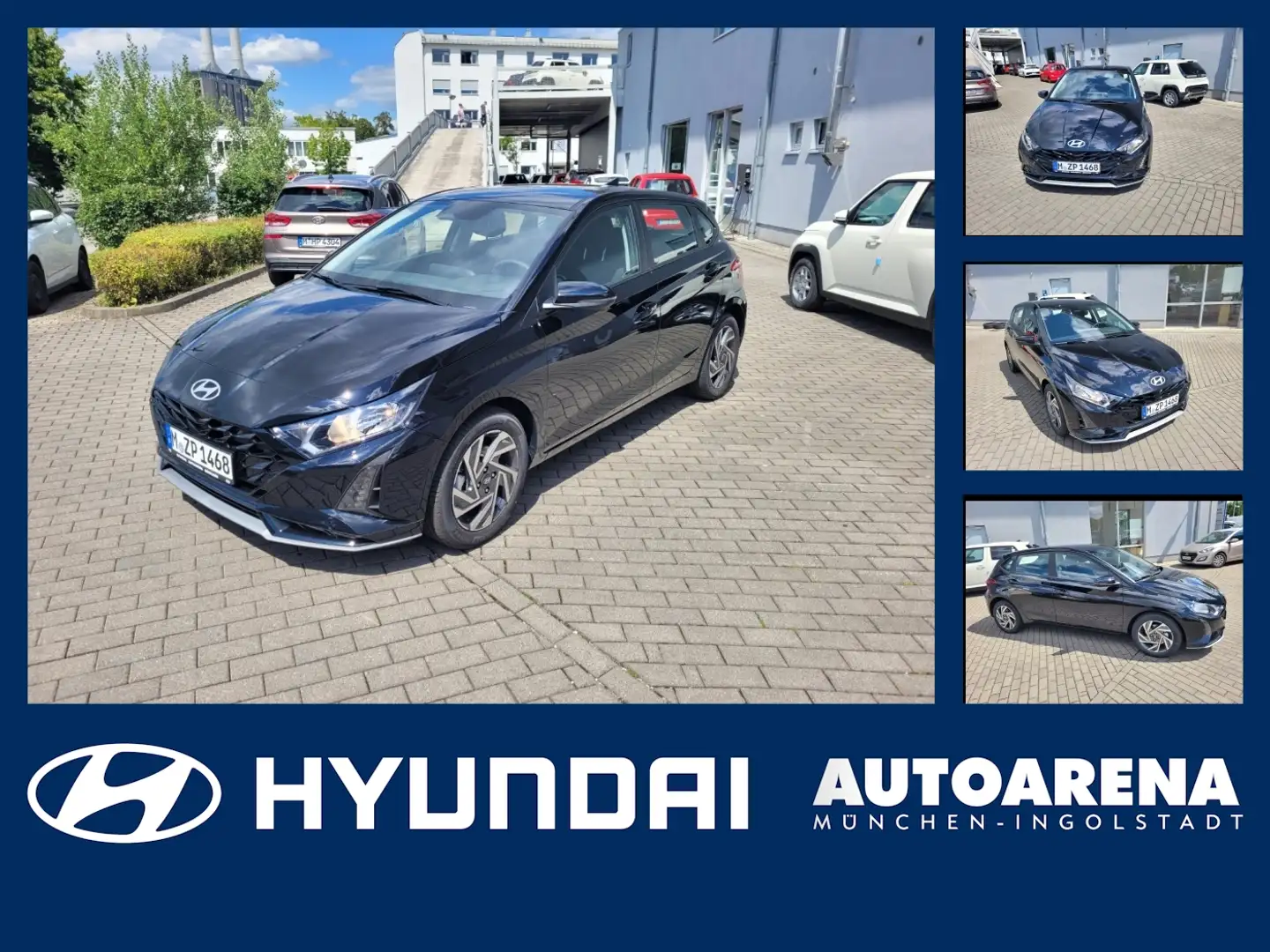 Hyundai i20 1.0 T-GDI Trend Navi, Keyless, Klimauto. Schwarz - 1