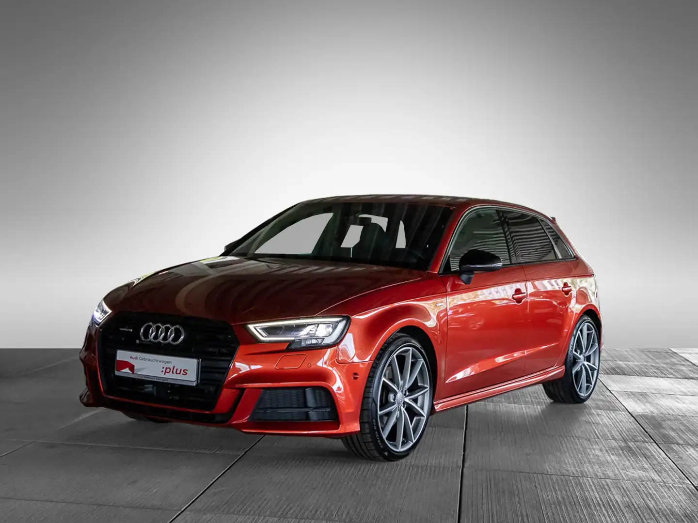 Audi A3 Sportback Sport 2.0 TFSI q S line B&O Optikpak Rot - 2