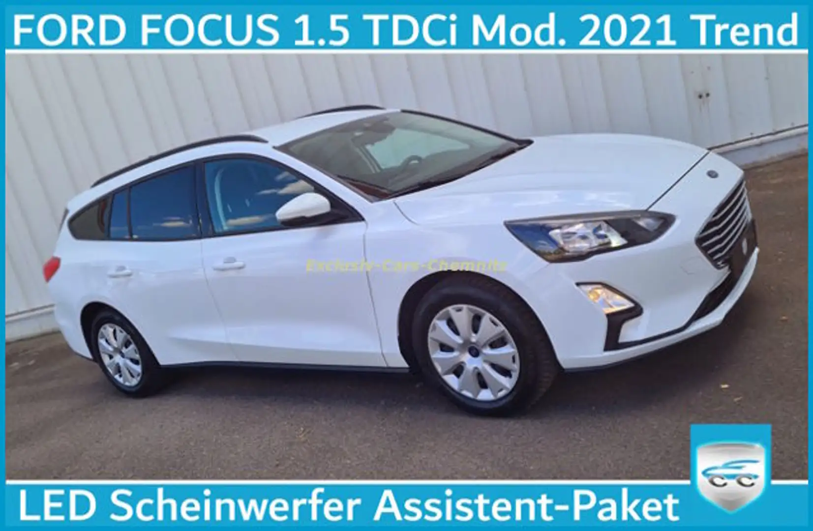 Ford Focus Turnier 1.5TDCI LED ASSISTENT PAKET  PDC Trend Blanco - 1