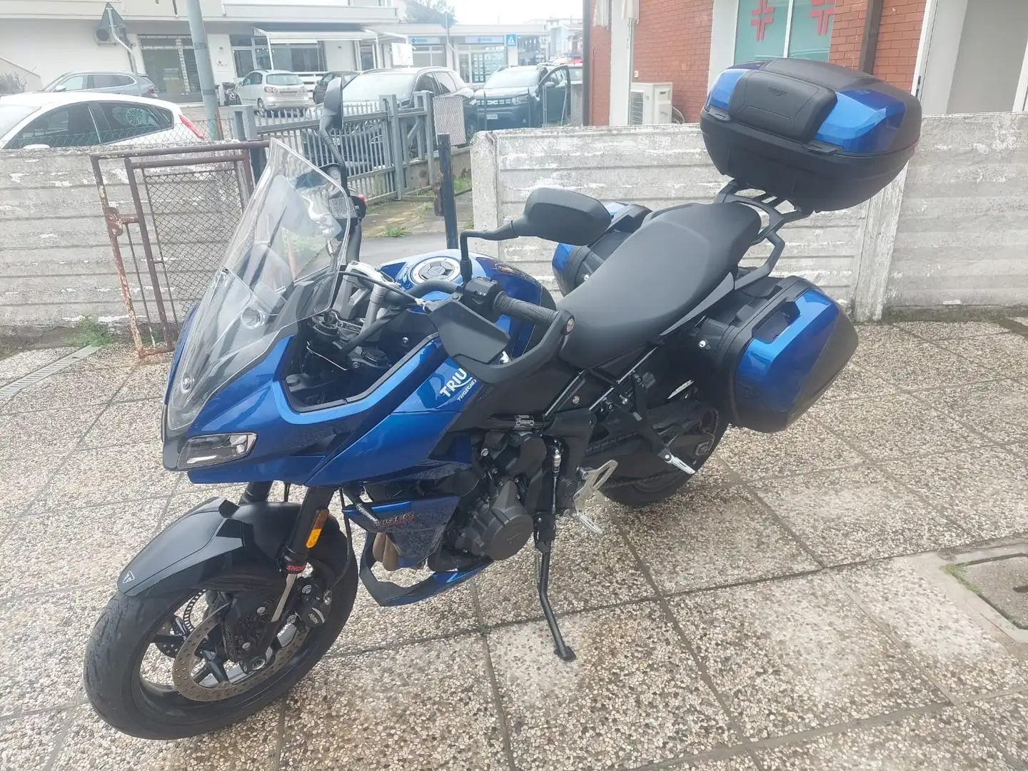Triumph Trident 660 Tigrr sport 660 Niebieski - 1