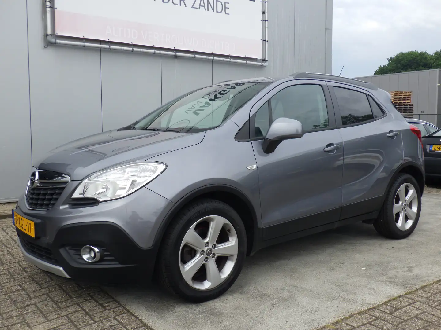 Opel Mokka 1.4 T Edition, Airco, Cruise, PDC, NL/NAP! Grijs - 2