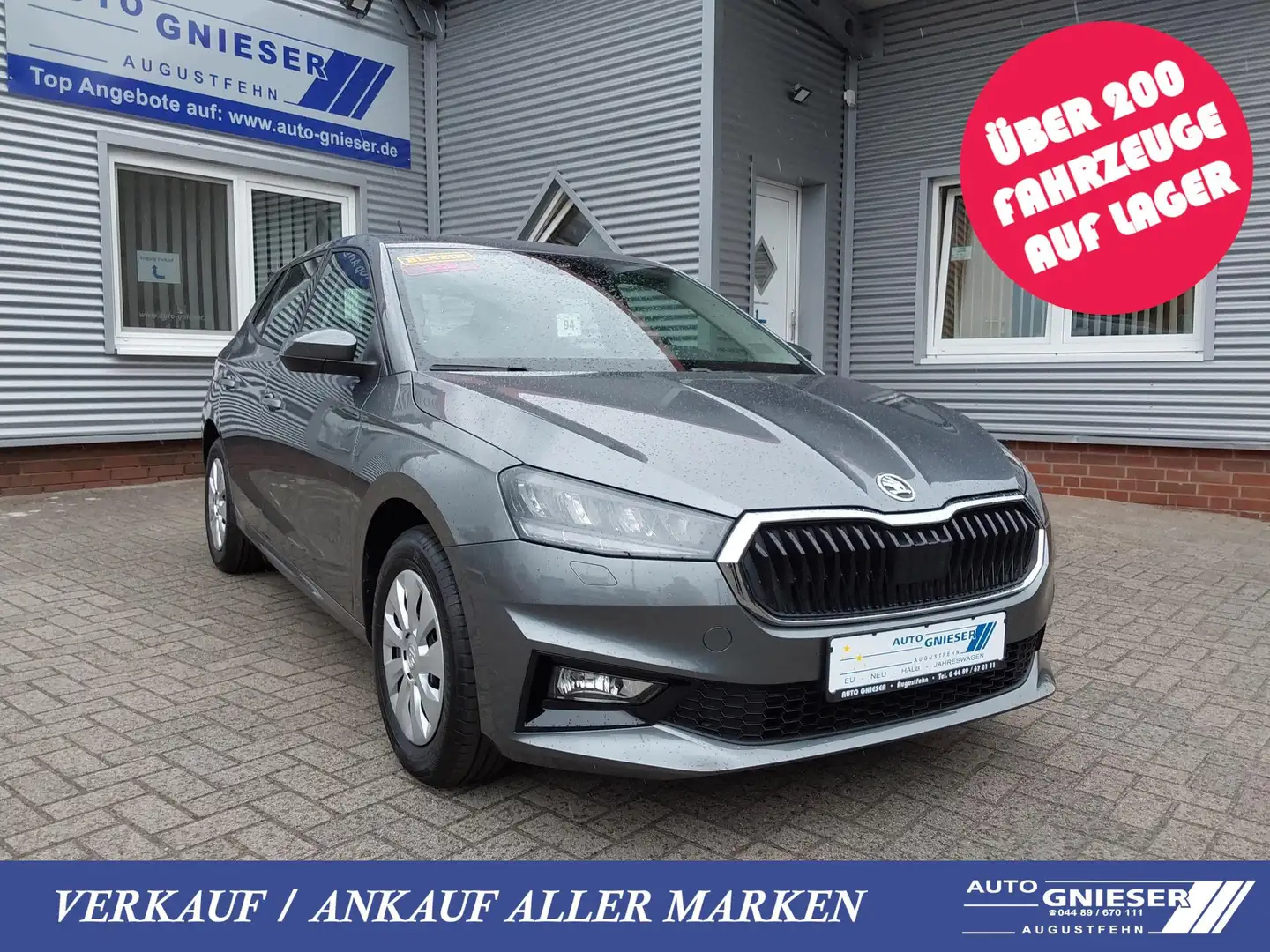 Skoda Fabia 1.0 MPI Essence PDC/LED 59 kW (80 PS), Schalt. ... Gris - 1