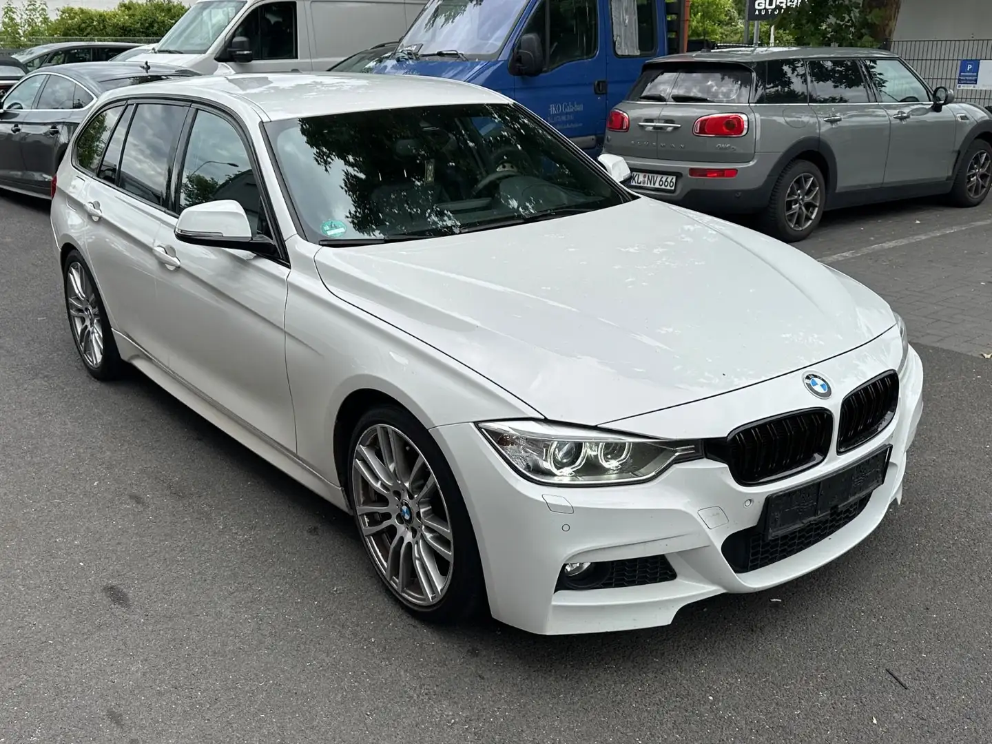 BMW 320 d~M PAKET~HUD~LEDER~BIXENON~EU5~APPLE Weiß - 1