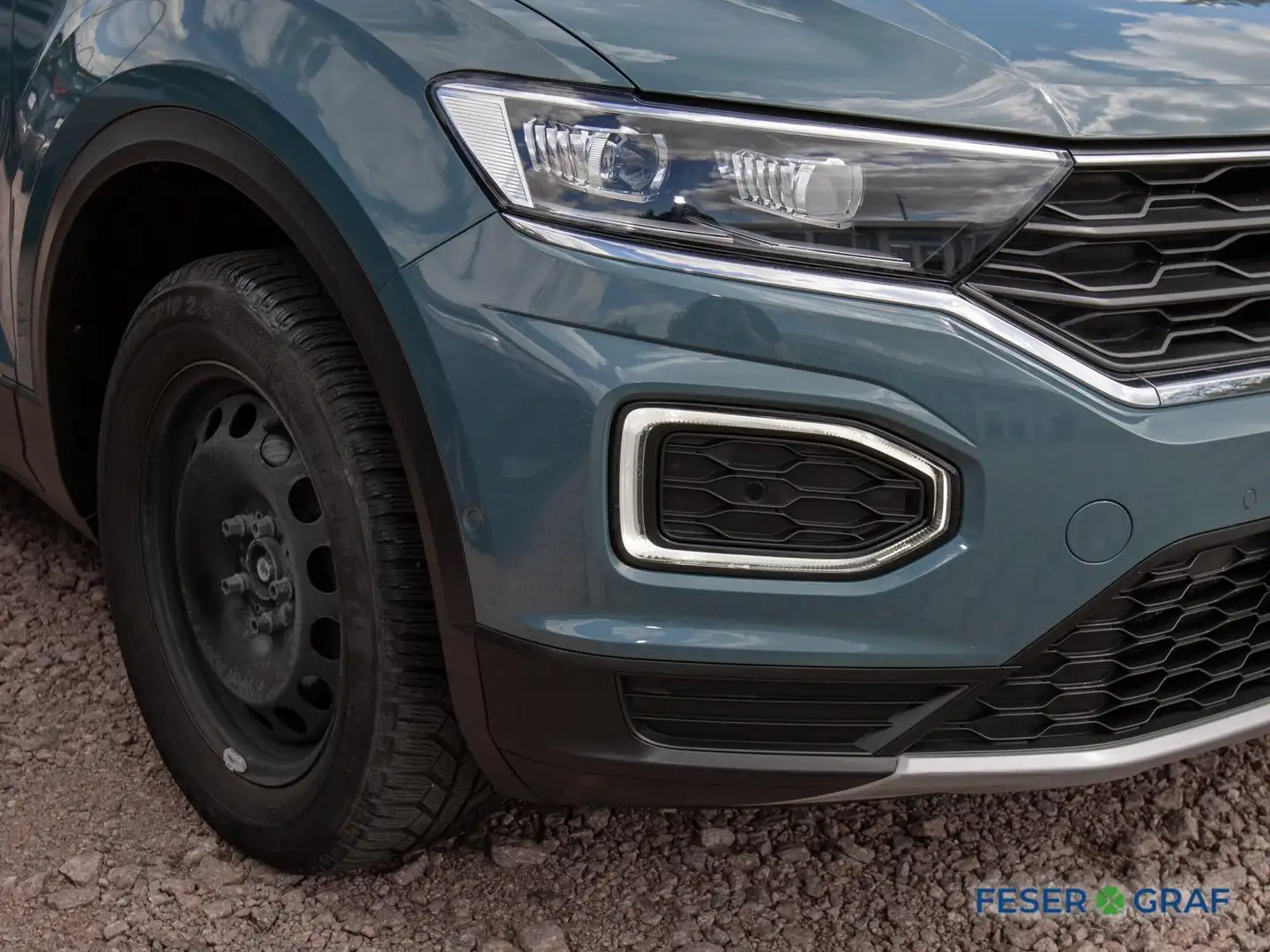 Volkswagen T-Roc 1.5 TSI IQ.DRIVE LED/ACC/Navi/RearView Bleu - 2