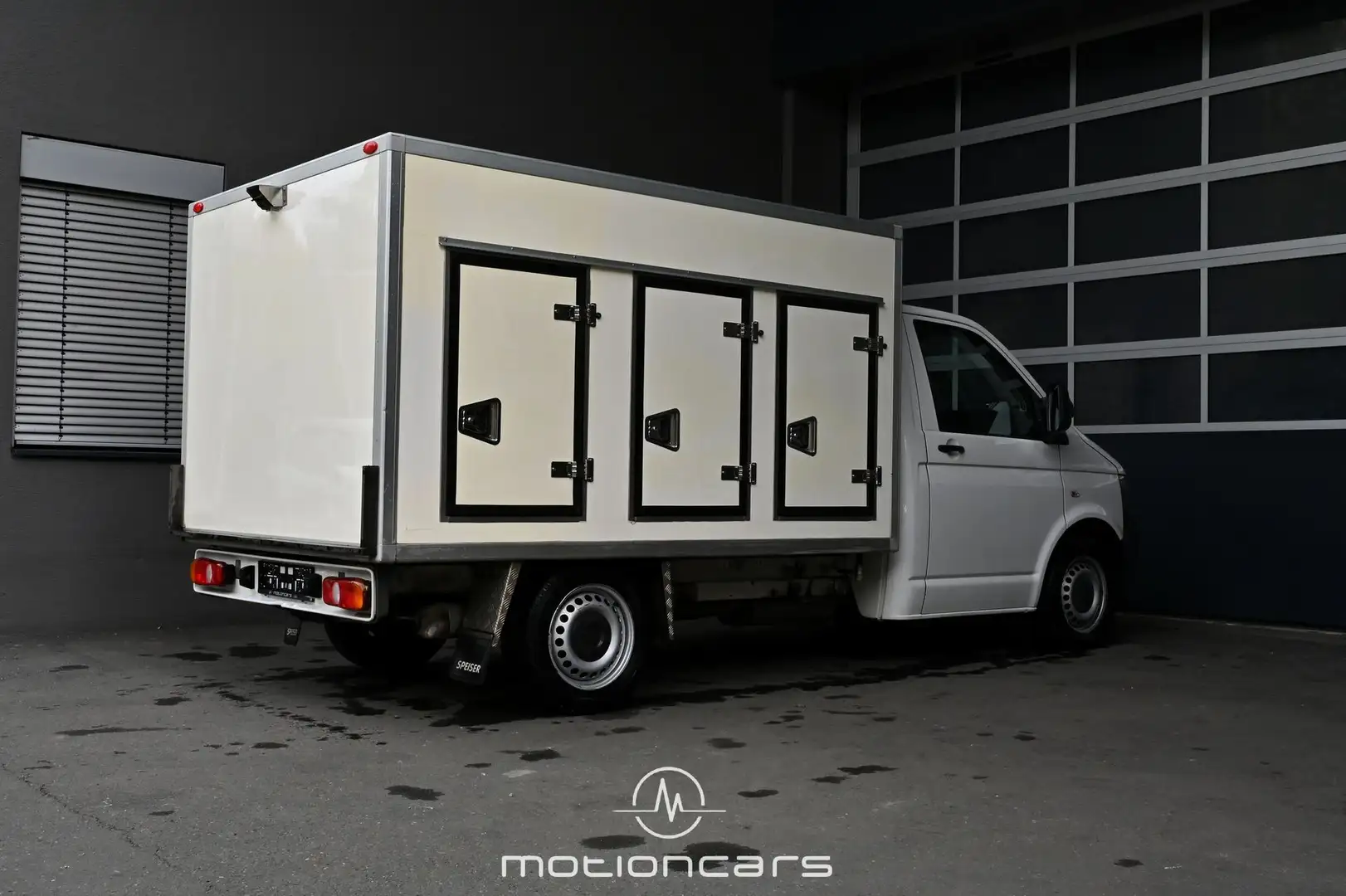 Volkswagen T5 Transporter T5 2.0 TDI Tiefpritsche Kühlwagen lang Pickerl N White - 2