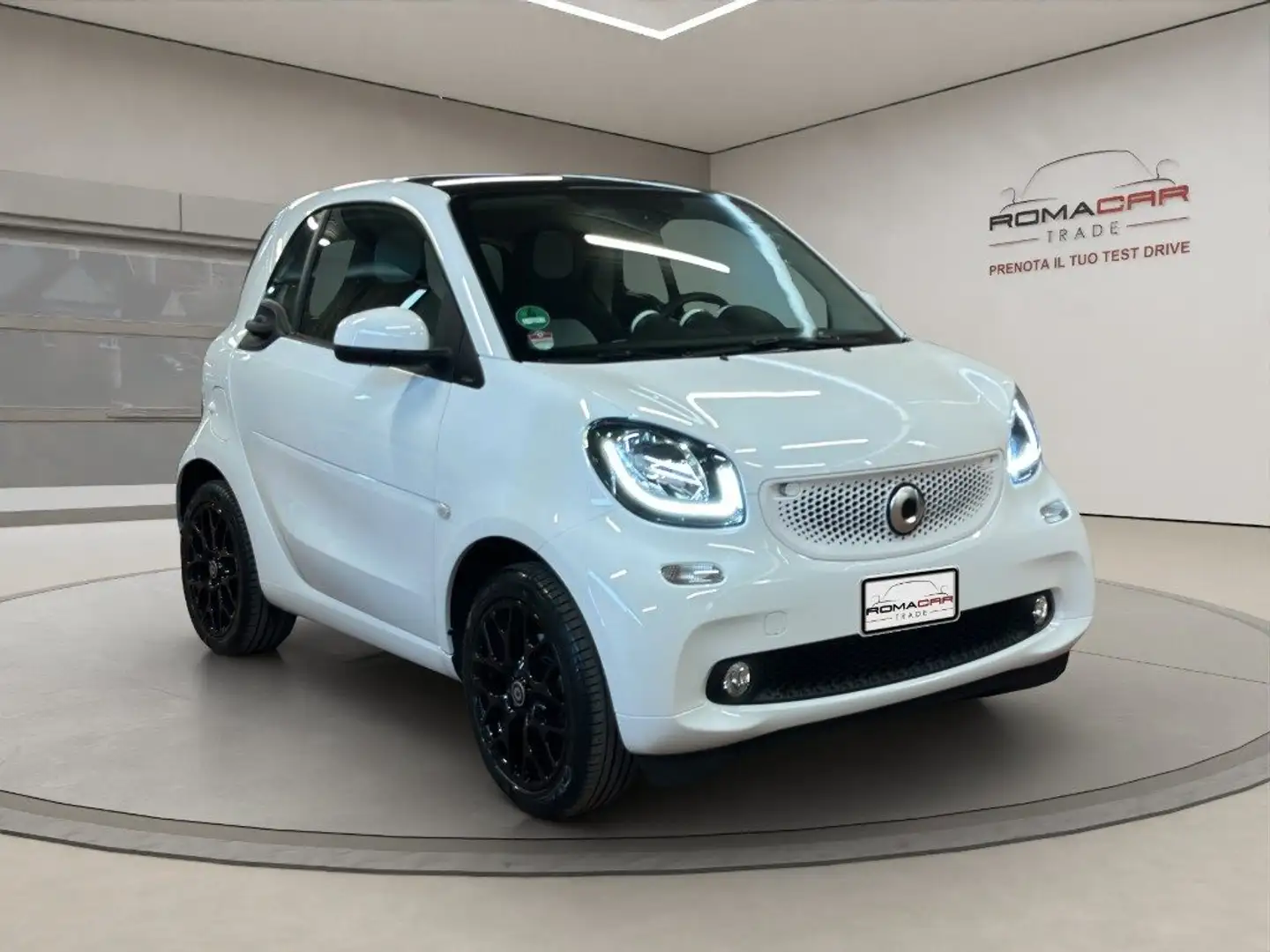 smart forTwo 70 1.0 twinamic Passion PACK SPORT LED! Blanc - 2