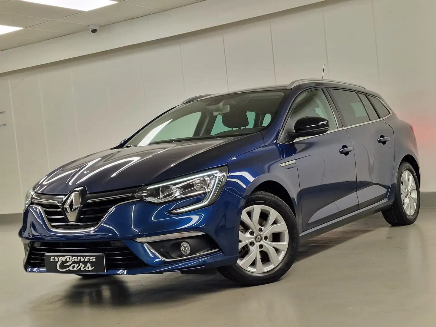 Renault Megane SW 1.33 TCE 116CV LIMITED GPS CAMERA REG JA Blauw - 1