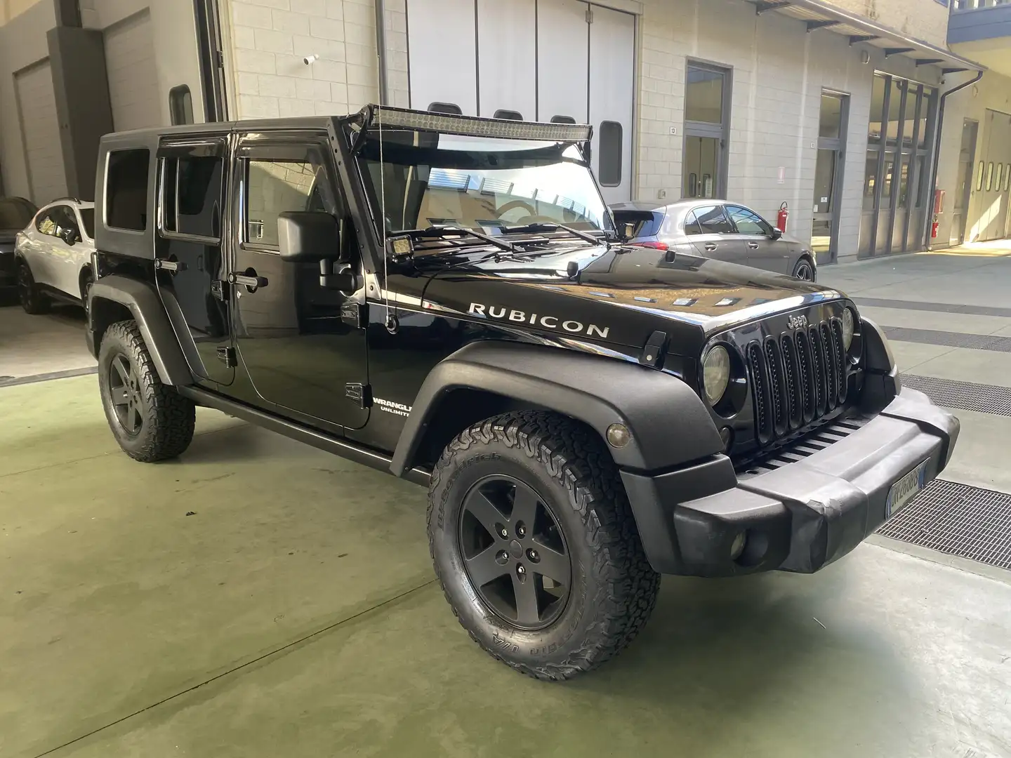 Jeep Wrangler Unlimited 2.8 crd Rubicon auto Nero - 1
