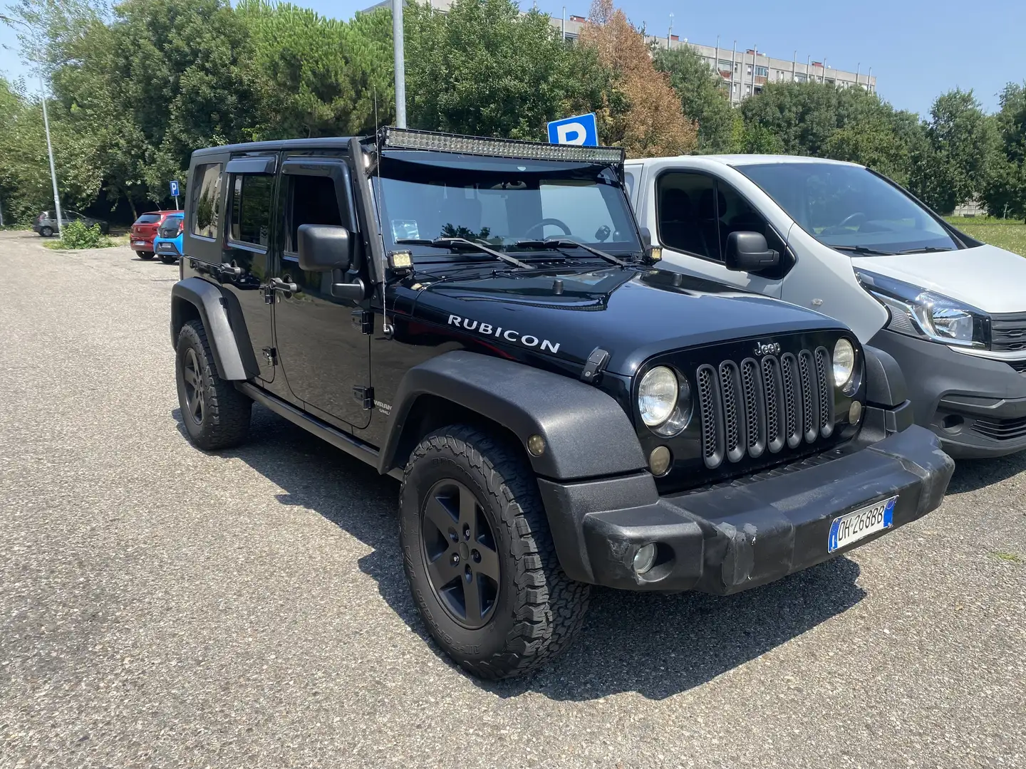 Jeep Wrangler Unlimited 2.8 crd Rubicon auto Czarny - 1