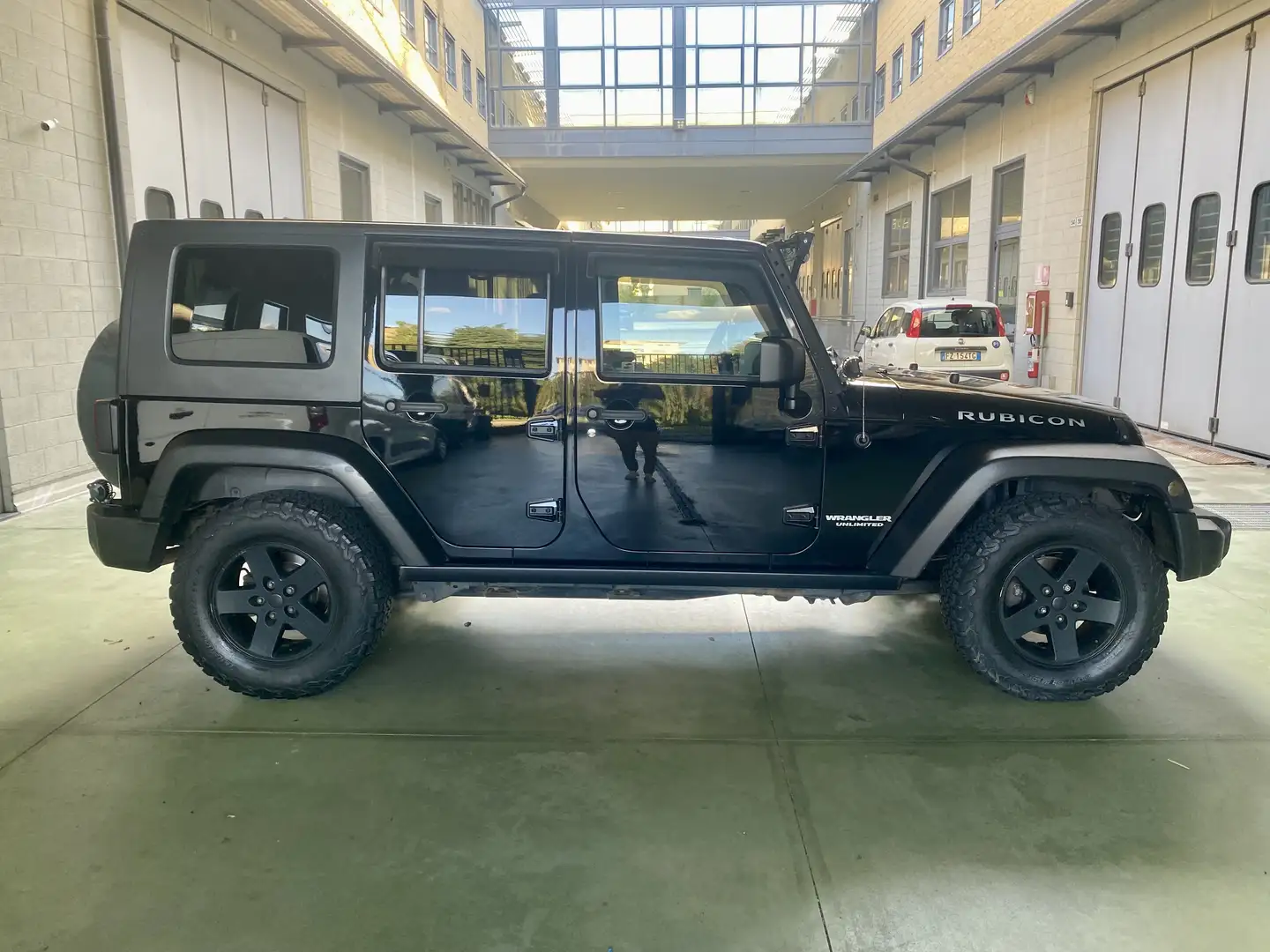 Jeep Wrangler Unlimited 2.8 crd Rubicon auto Nero - 2