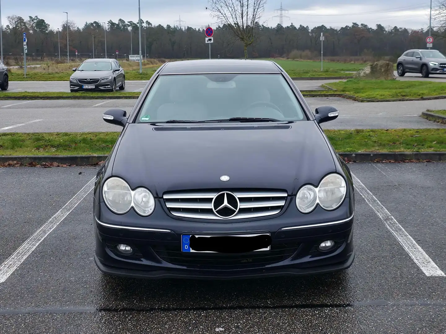Mercedes-Benz CLK 200 CLK Coupe 200 Kompressor Automatik Elegance Bleu - 2