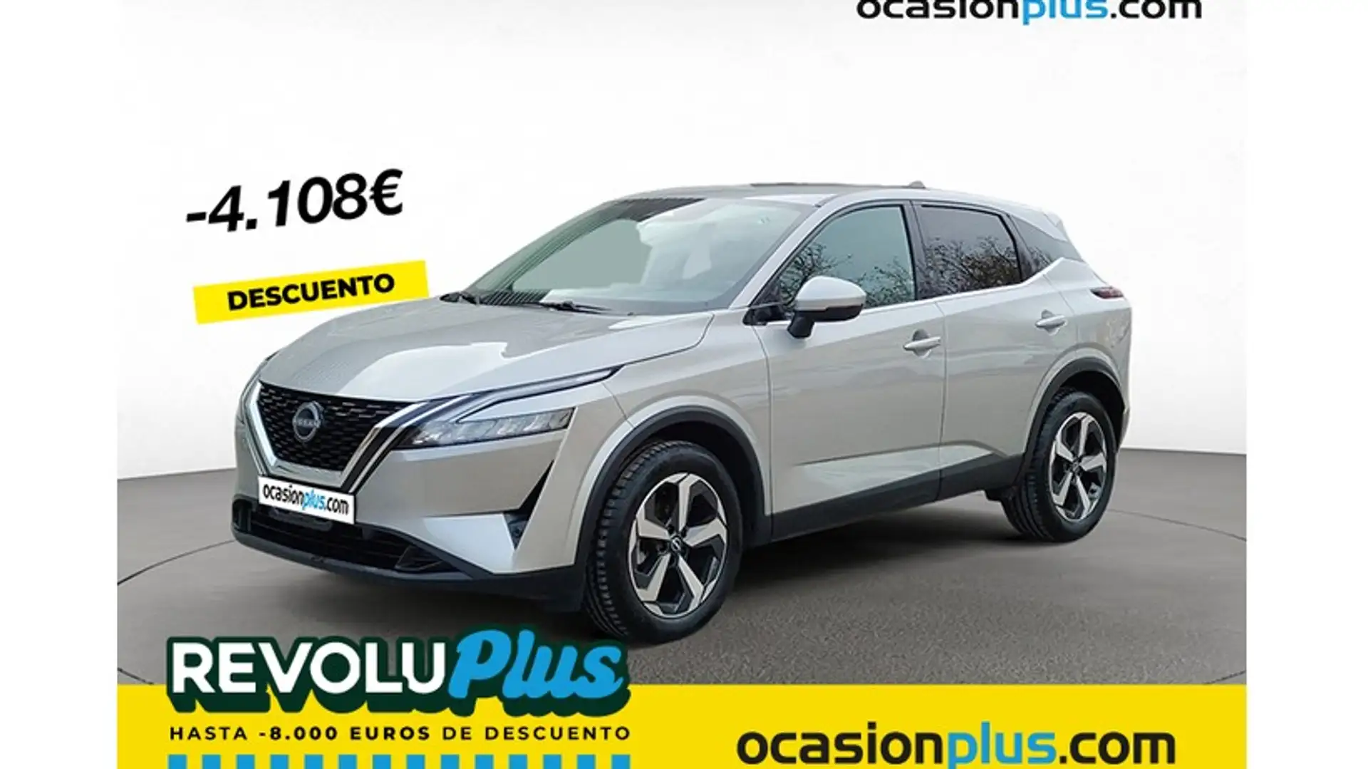 Nissan Qashqai 1.3 DIG-T mHEV 12V N-Connecta 4x2 103kW Plateado - 1