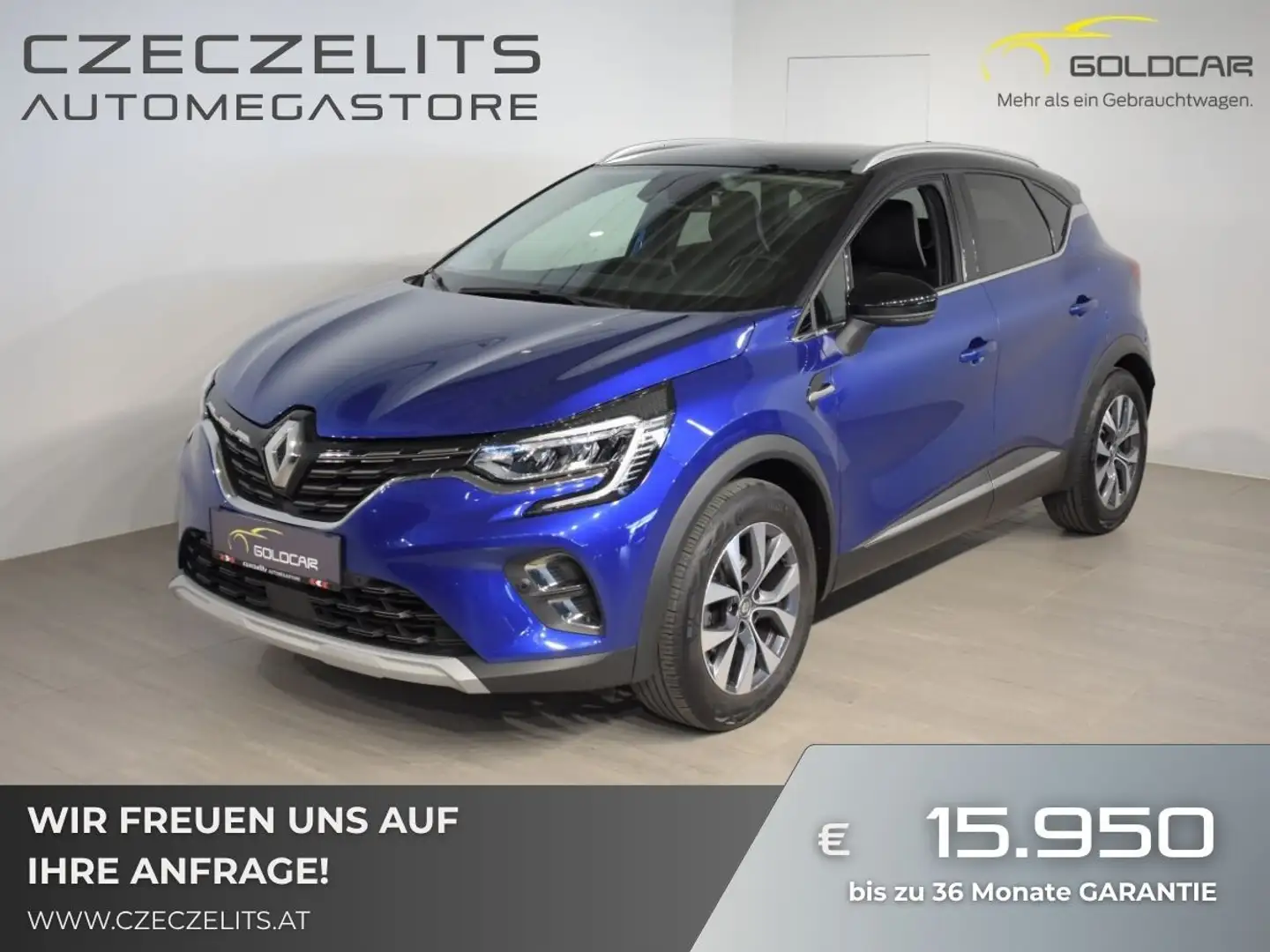 Renault Captur TCe 90 Edition One Blau - 1