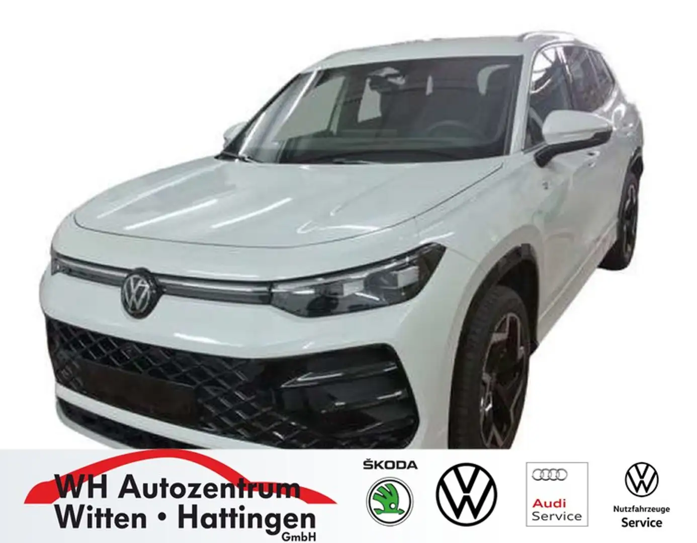 Volkswagen Tayron 2.0 TSI DSG 4Motion R-Line STANDHZG AHK AREAVIE... Weiß - 1
