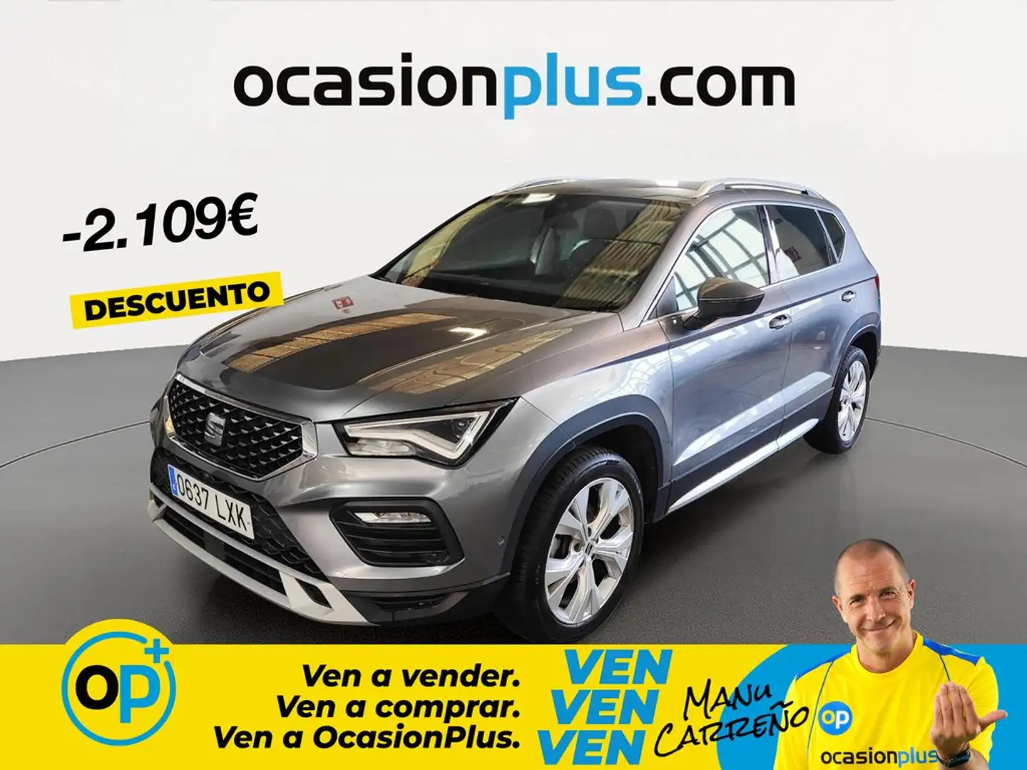 SEAT Ateca 1.5 EcoTSI S&S X-Perience Gris - 1