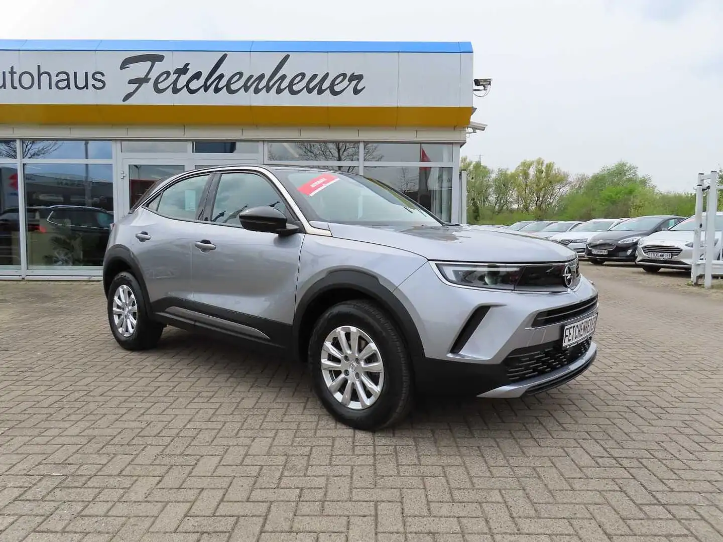 Opel Mokka 1.2 Autom. m. LED+RFK+SHZ+TEMP+PDC+ALU Silber - 1