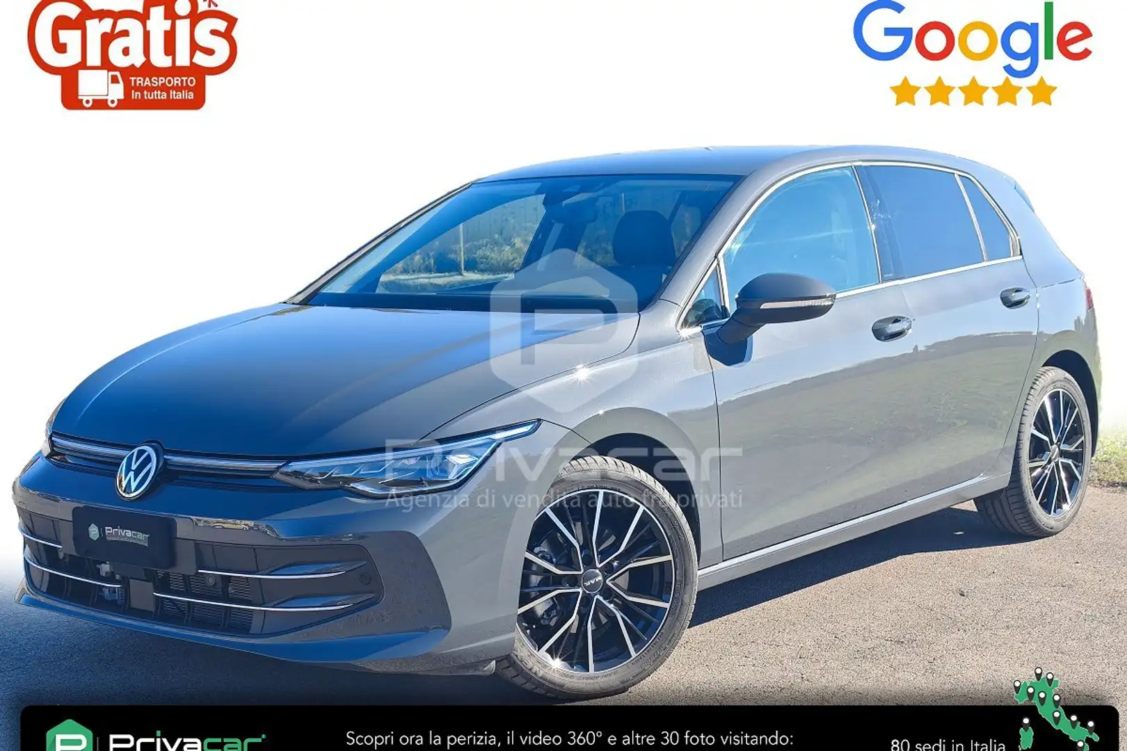 Volkswagen Golf Golf 2.0 TDI 150 CV DSG SCR Style Argento - 1