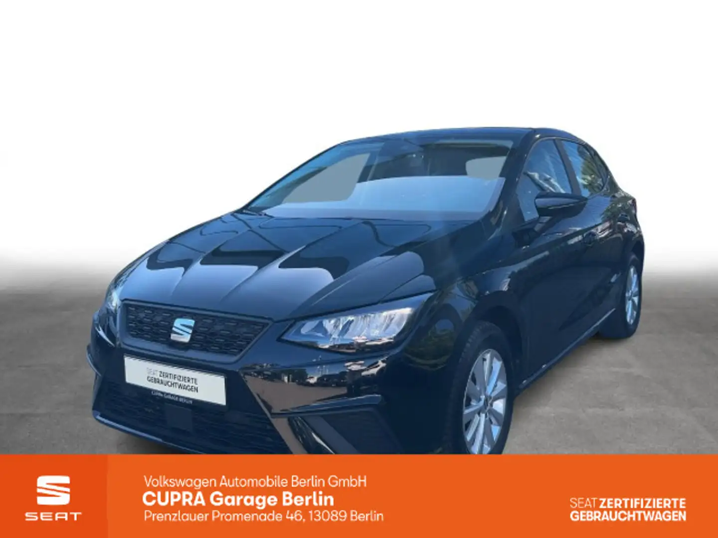 SEAT Ibiza 1.0 TSI DSG Style Navi LED SHZ GRA PDC Nero - 1