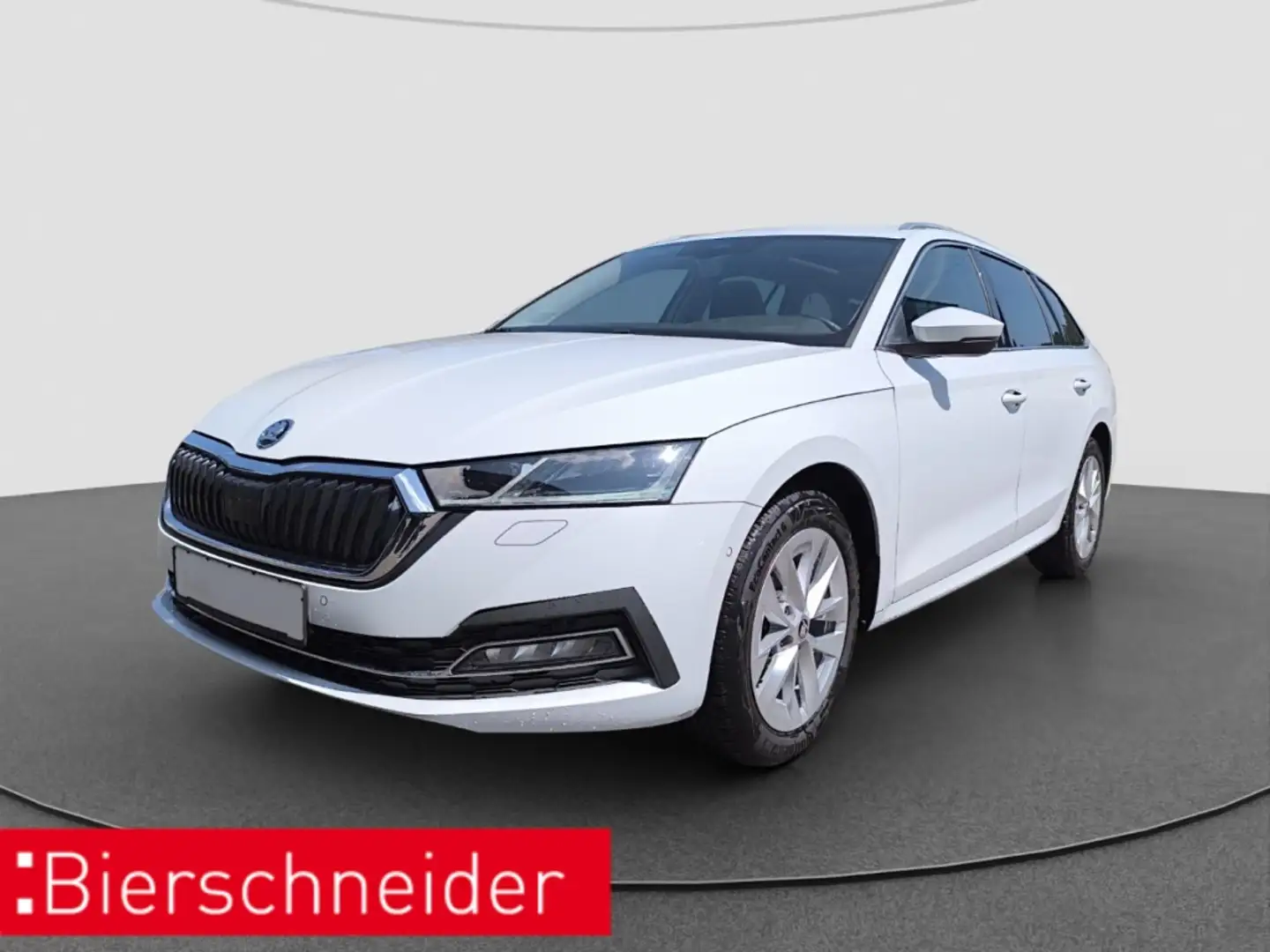 Skoda Octavia Combi 2.0 TDI NAVI AHK PANO LED Weiß - 1