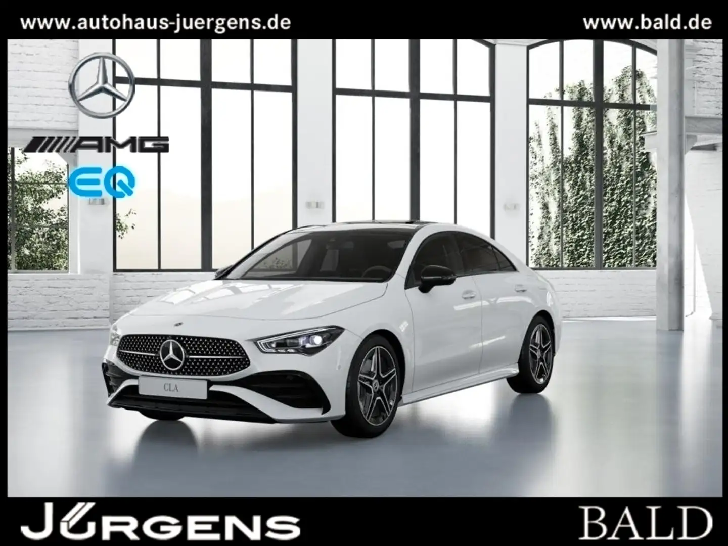 Mercedes-Benz CLA 200 AMG-Advanced/ILS/Pano/360/Totw/Night/18" Weiß - 1