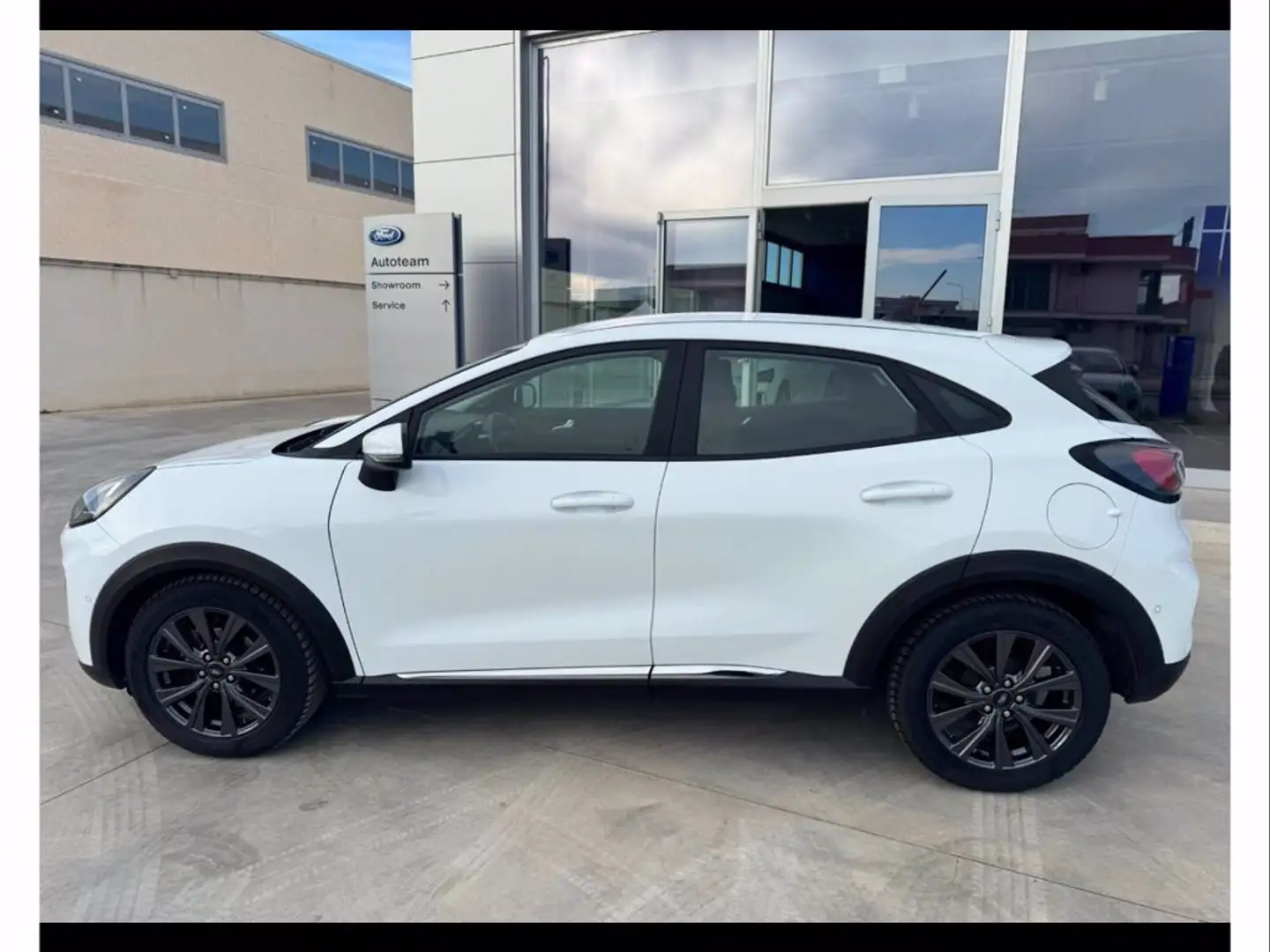 Ford Puma 1.0 ecoboost h titanium s&s 125cv auto Blanc - 2