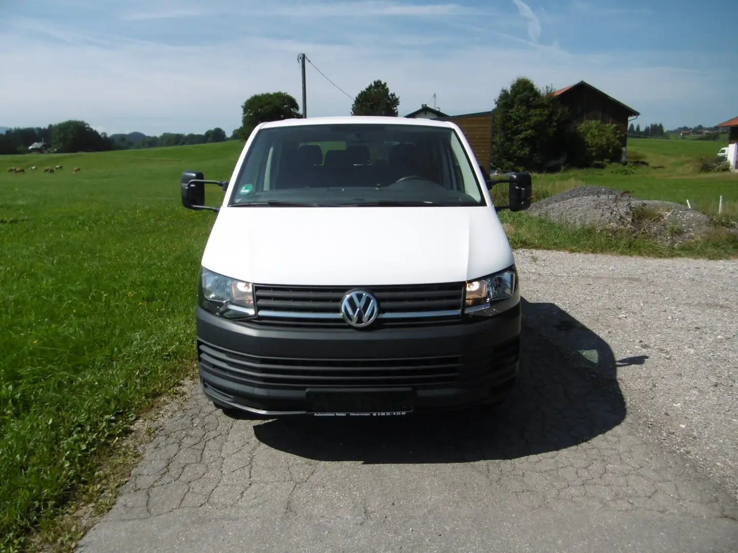 Volkswagen T6 Transporter Pritsche Doppelkabine lang Weiß - 1