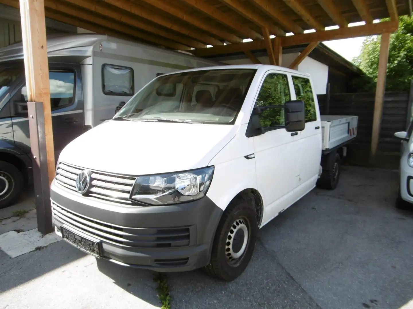 Volkswagen T6 Transporter Pritsche Doppelkabine lang Bianco - 2