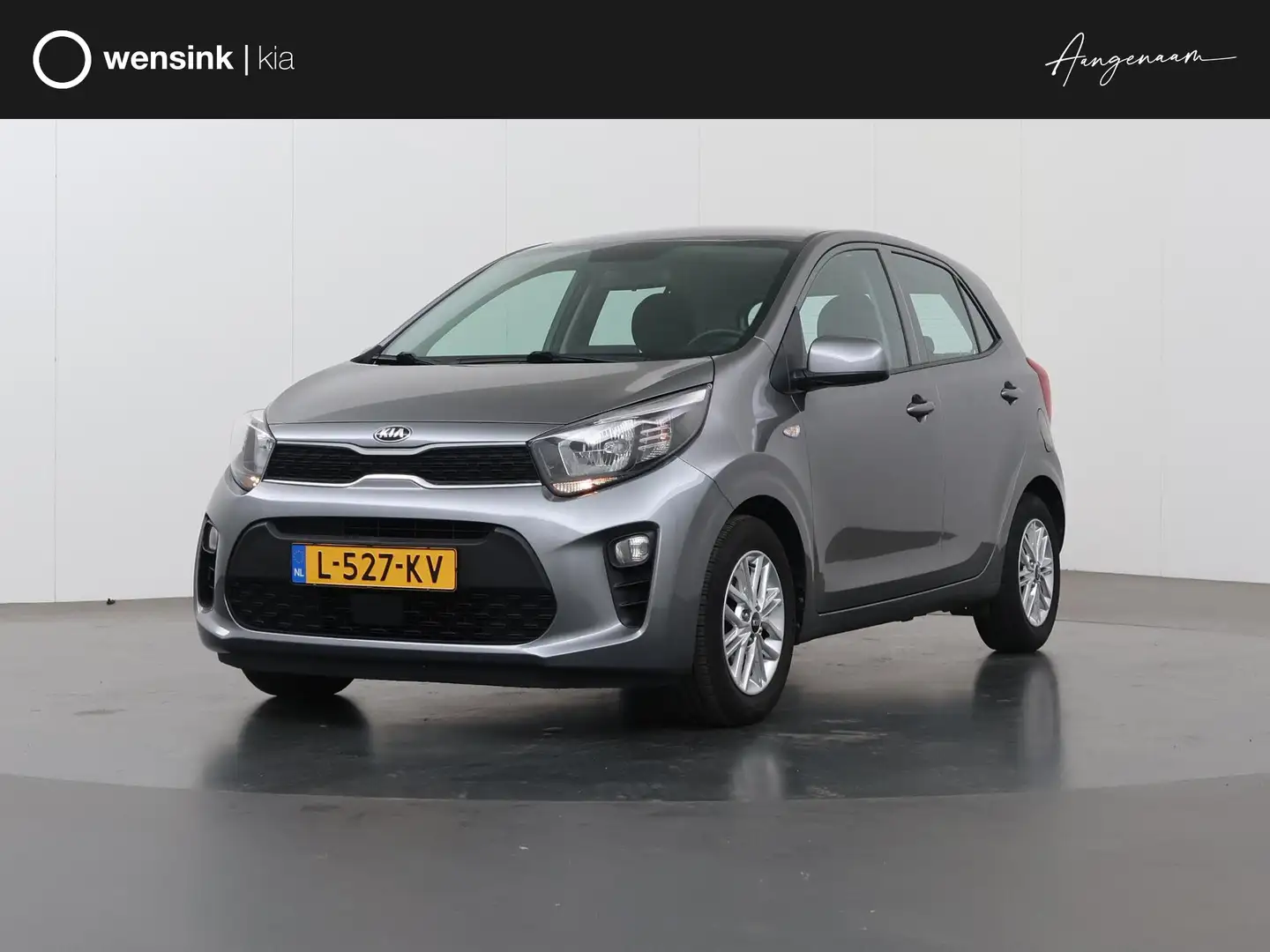 Kia Picanto 1.0 DPi DynamicLine | Apple Carplay/Android Carpla Gris - 1